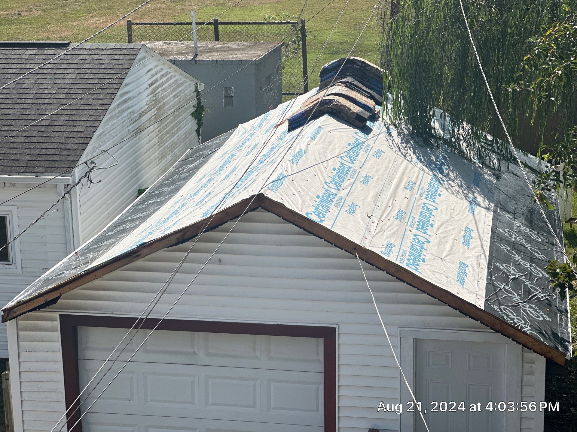 Residential Roofing Installation using Certainteed Landmark Pro Shingles by Fahey Roofing + Contracting
