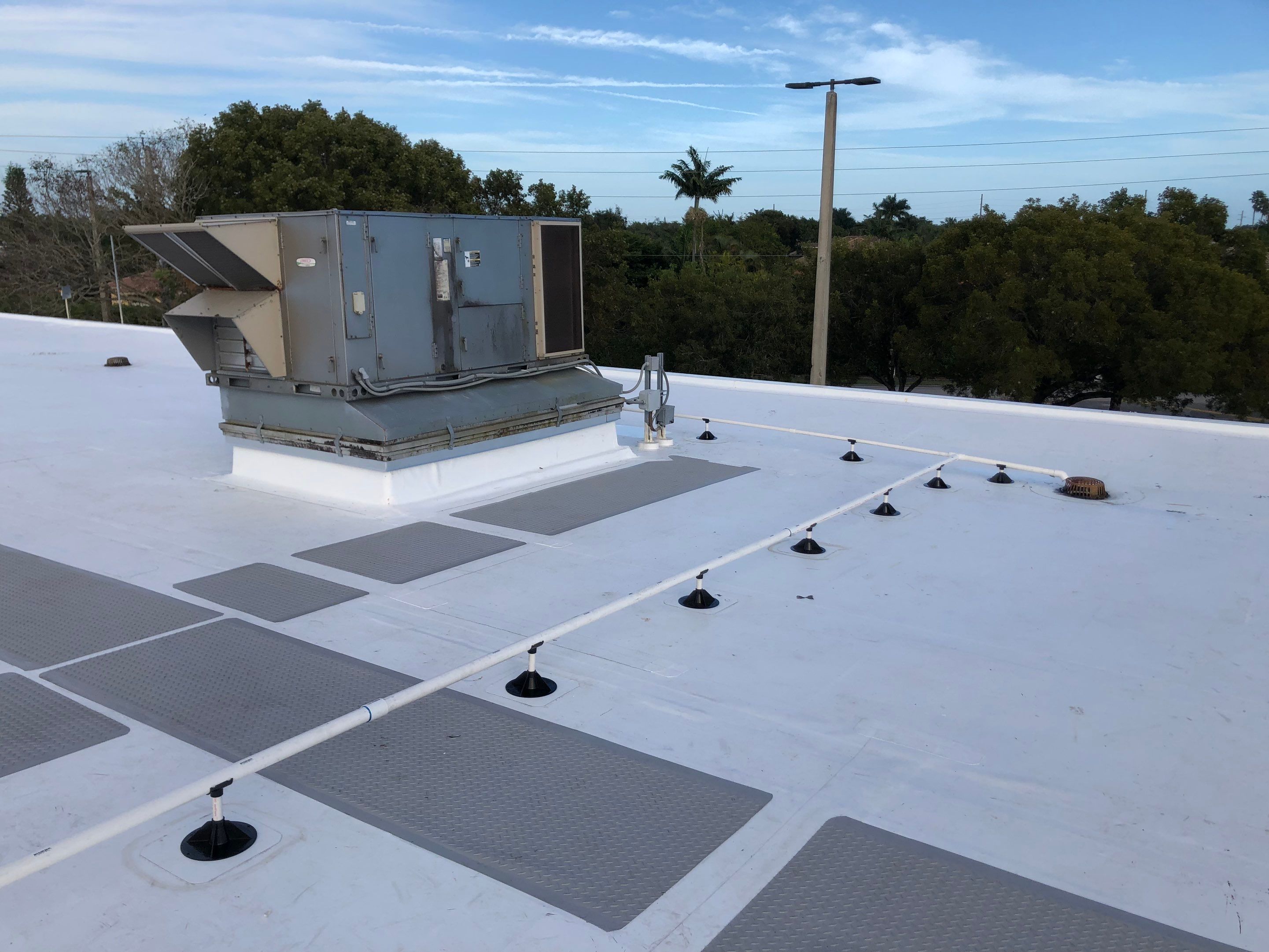 Commercial Re-Roof using GAF TPO by First Due Roofing