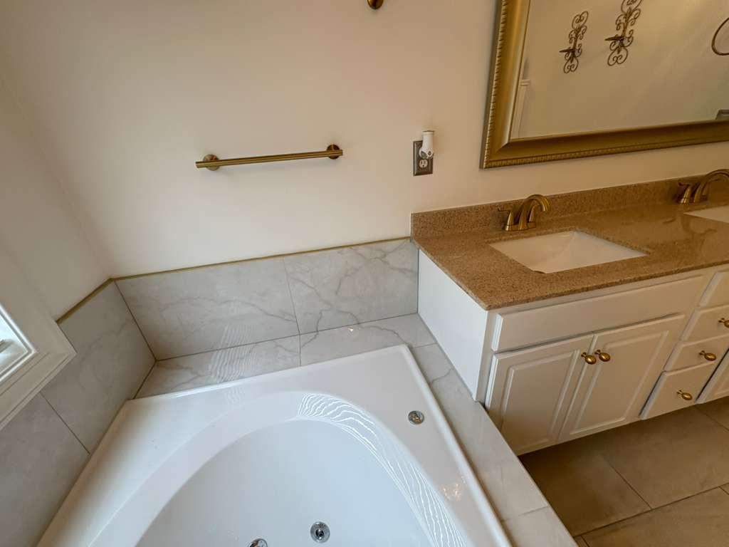 Bathroom renovation in Chesterfield by Alpha and Omega Pro Services