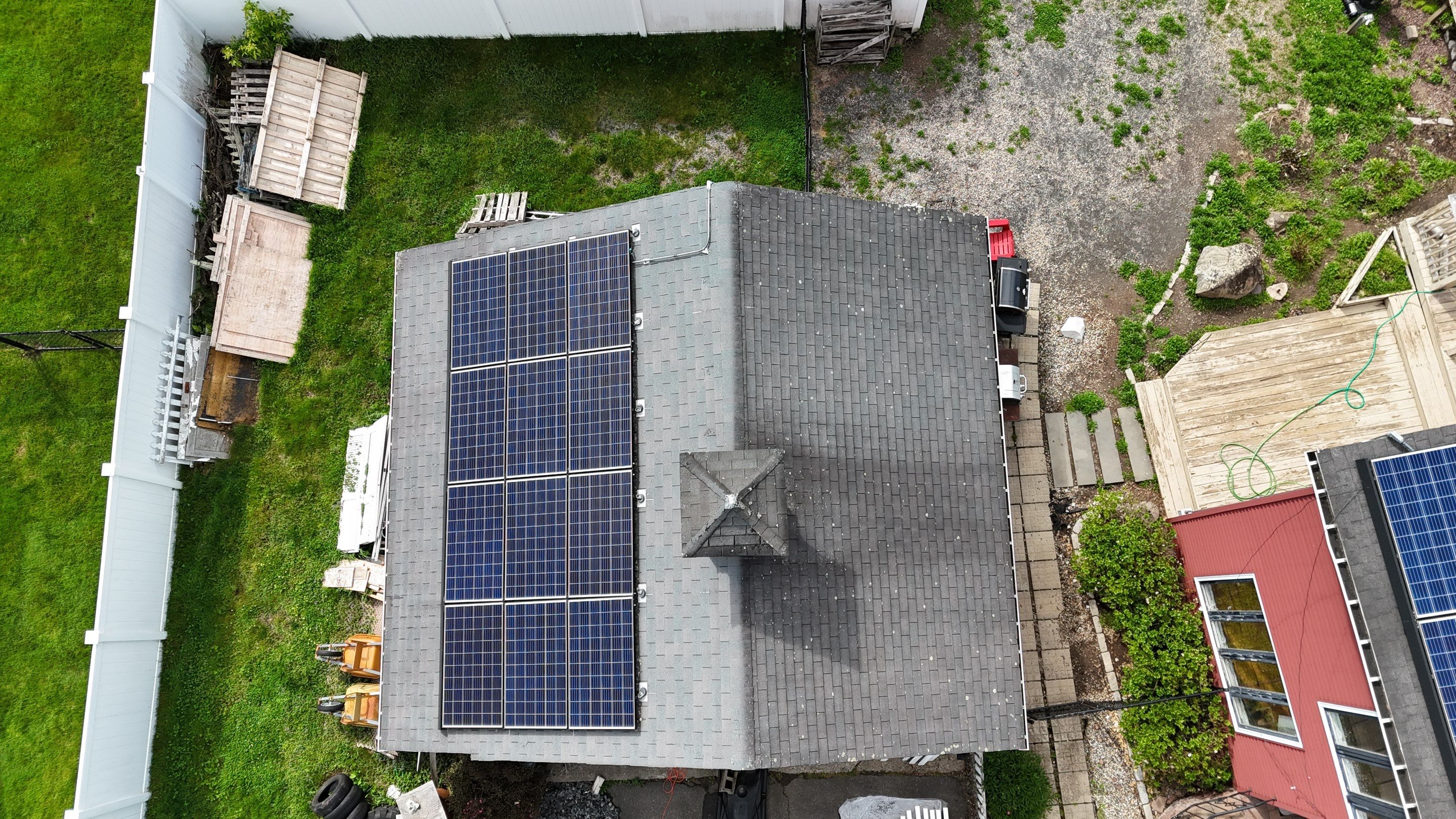 Solar Removal, Reinstall & Full Roof Replacement in Wilbraham, MA – Owens Corning Duration, Onyx Black by JOHNNYS PRO