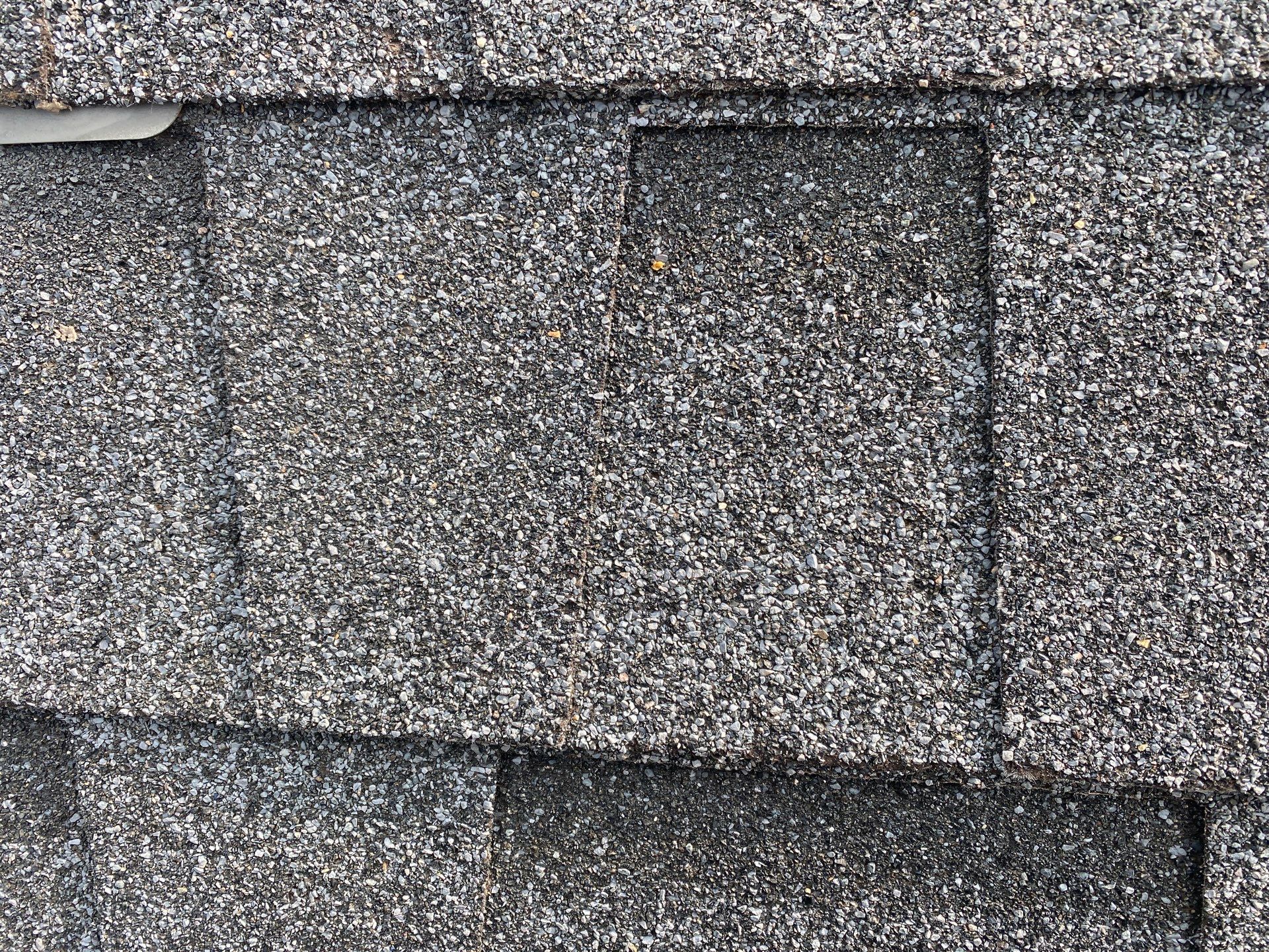Hail Damage using Owen's Corning Duration (Lifetime) Shingles by Roof Repair Company