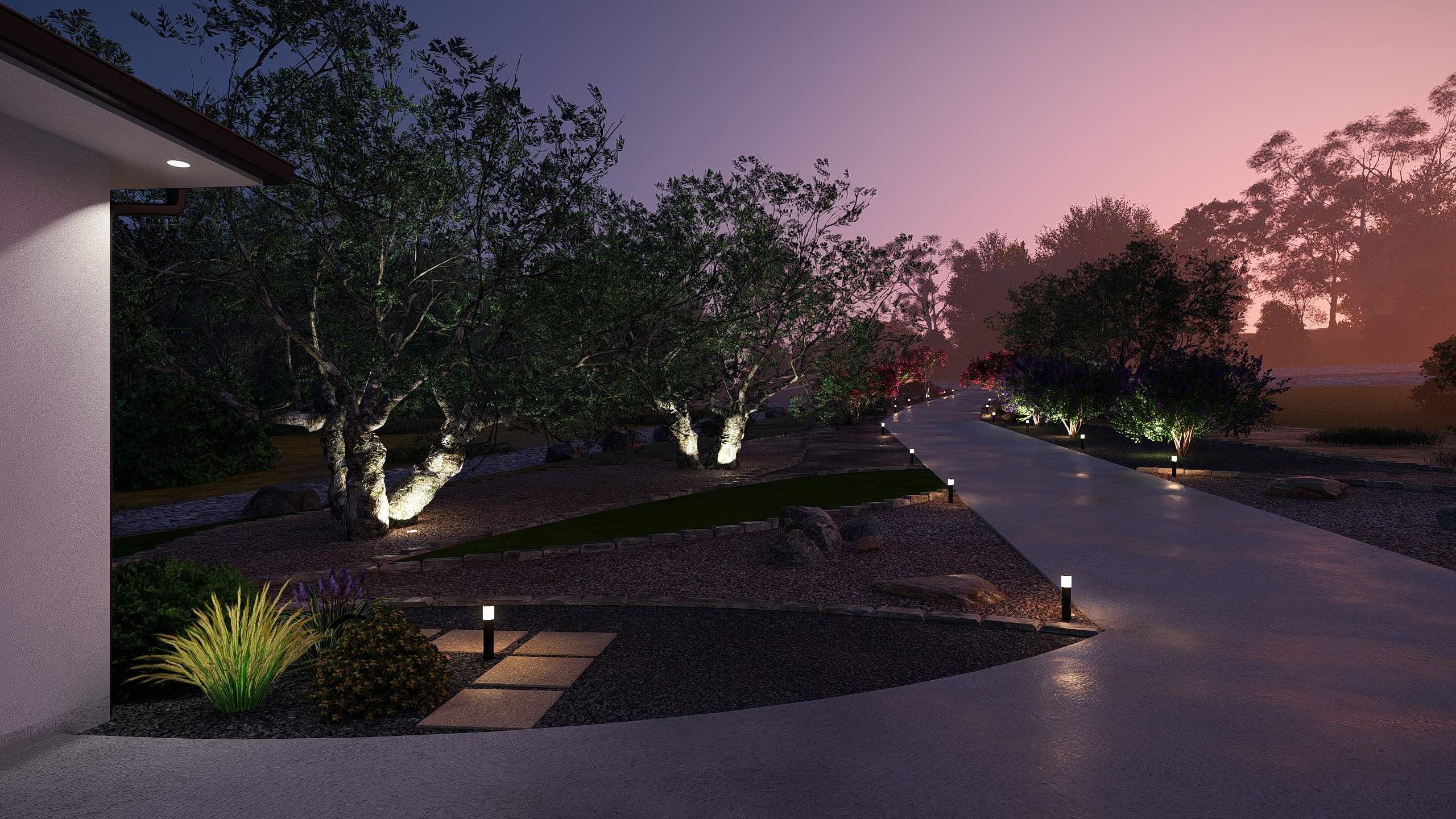 3D Design Render, San Antonio TX by Hole In One Lawns, LLC