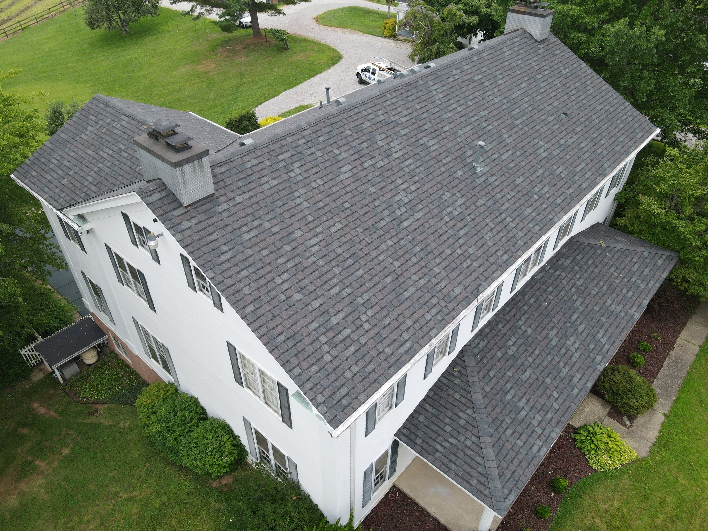 Residential Roofing Installation using GAF Timberline HDZ by Rainstoppers Roofing