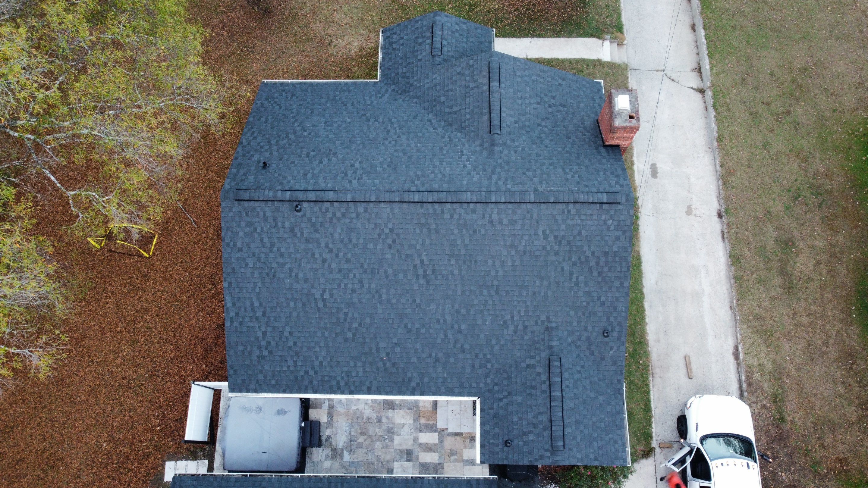 Roof replacement by hail and wind damage by Just Brilliant Restoration JBR