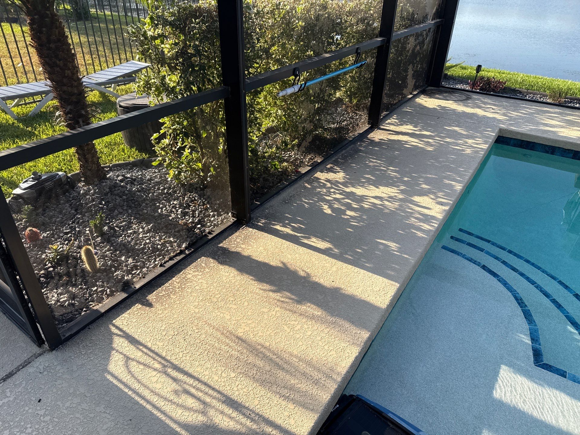 Roof Soft Wash, Pool Deck & Screen Enclosure Cleaning – Trevesta Community, Palmetto, FL by Sunshine AquaWash