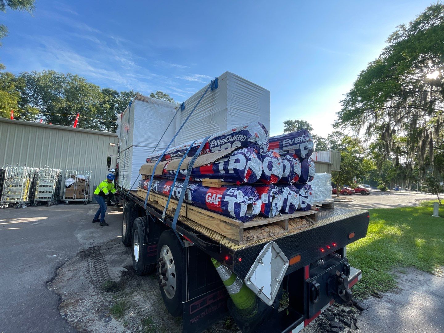 Commercial Recovery TPO Roof by First Due Roofing