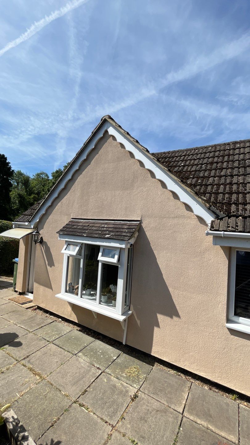 Roof Clean  - Moss Removal - Gutter Clean using Honda 15lpm Low Pressure Washing Machine by Ges Exterior Cleaning ltd