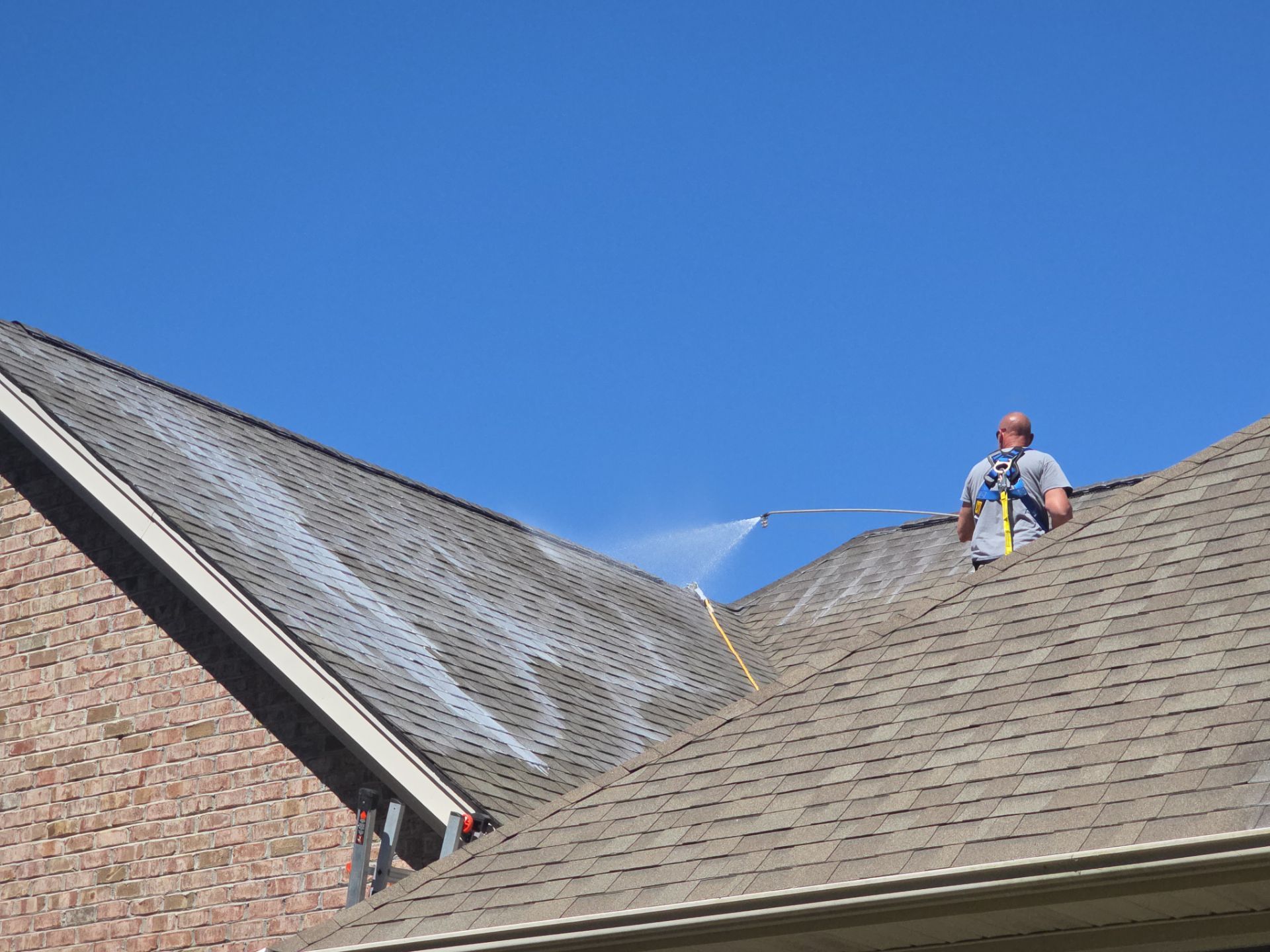 Roof Restoration using RoofRestor in Leland, NC by RGR Construction and Roofing, LLC