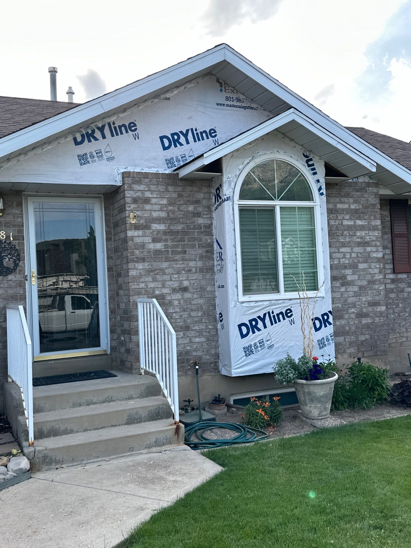 Project in Orem by Master Rain Gutters.