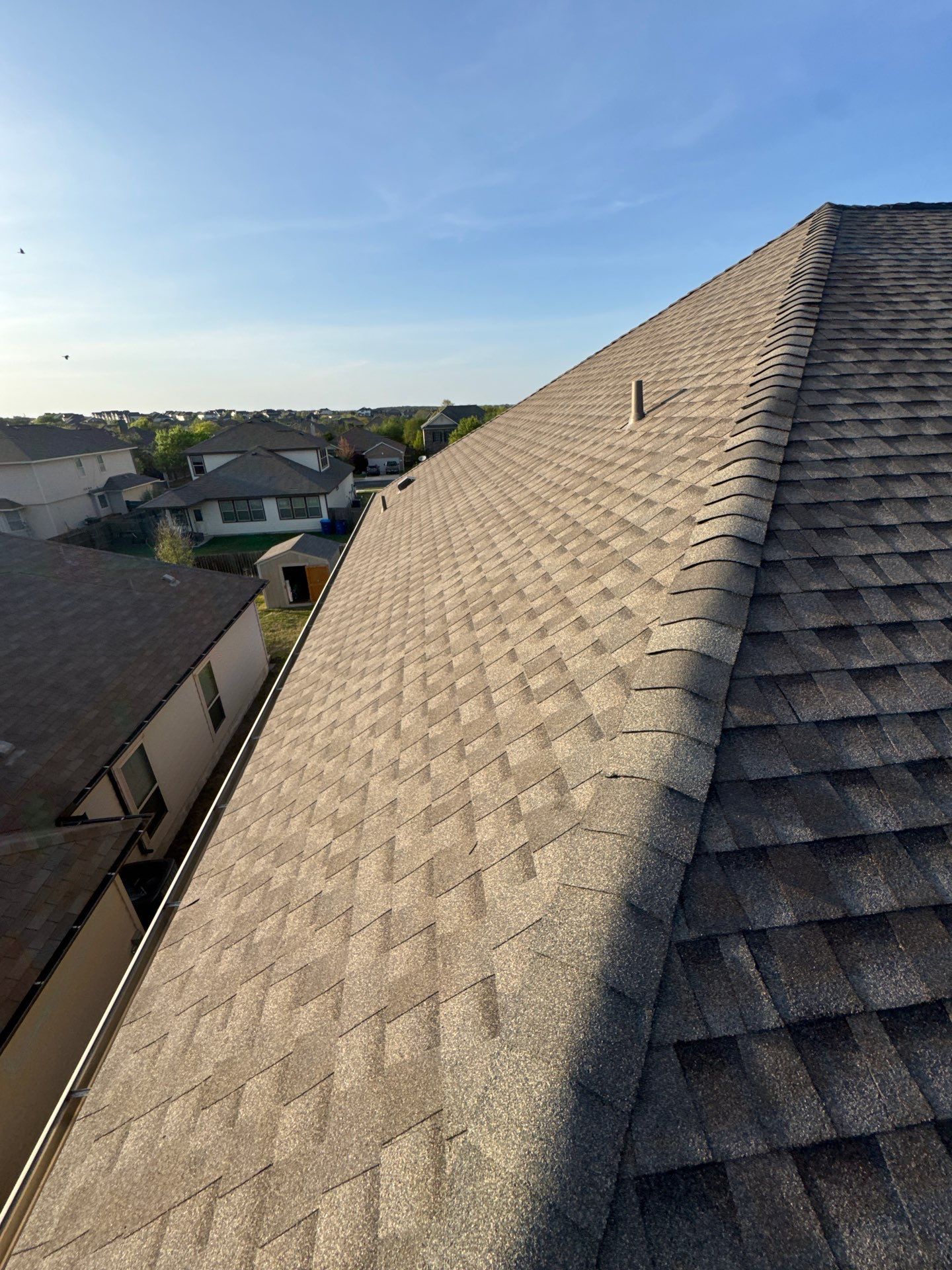 Residential Roof Replacement using GAF WEATHERED WOOD by Elite Roofing LLC