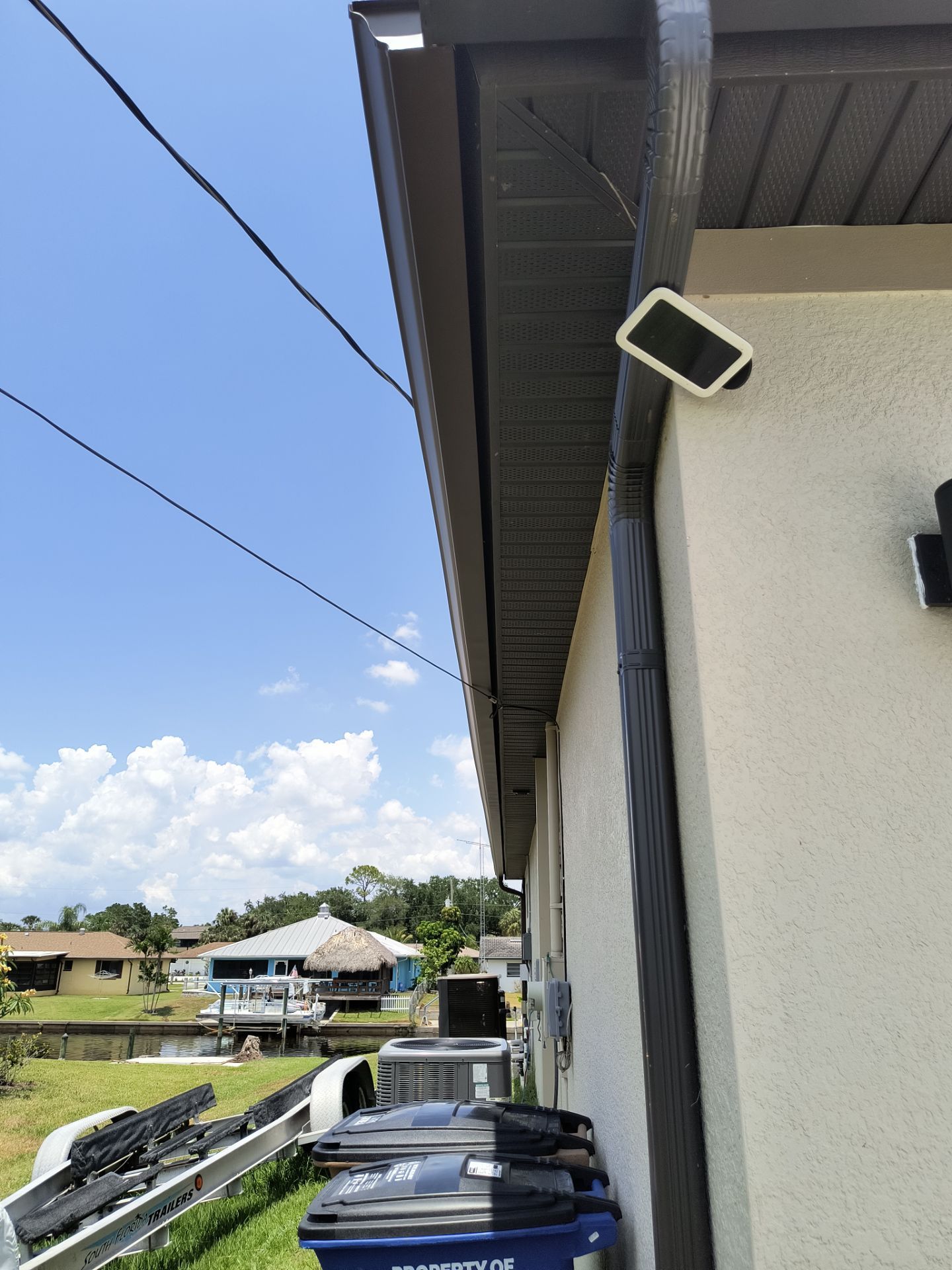Custom Seamless Gutters and Downspouts for Large Homes in Tampa FL by Gutter Professor by Gutter Professors