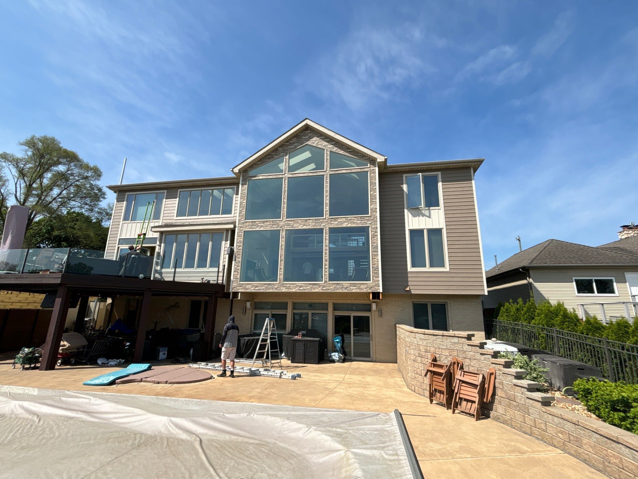 Siding Replacement using Everlast by 180 Contractors