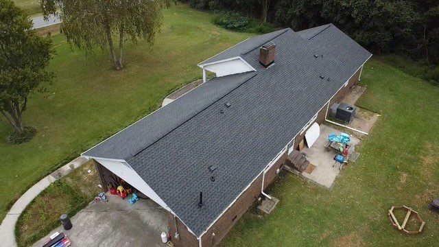 GAF HDZ Charcoal by Skybird Roofing