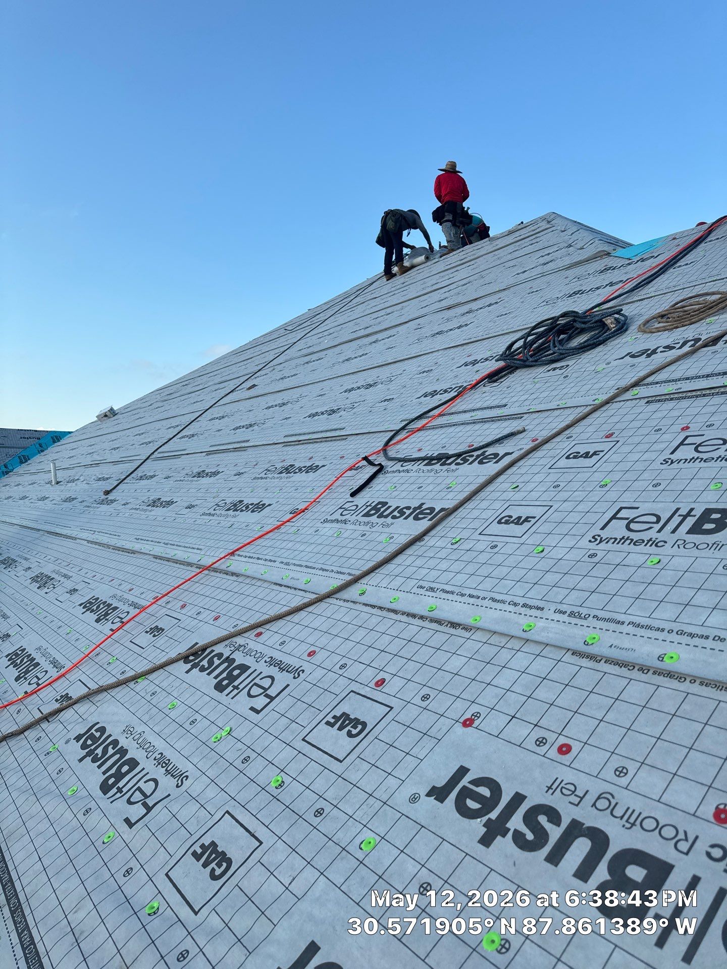 GAF Architectural Shingle Roof Replacement in Fairhope, Alabama by 4U Roofing