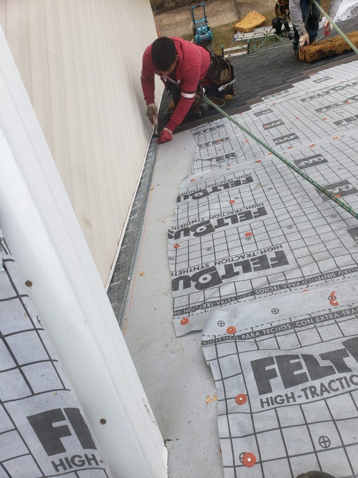 Residential Roofing Installation using Roof Replacement by American Roofing & Construction LLC