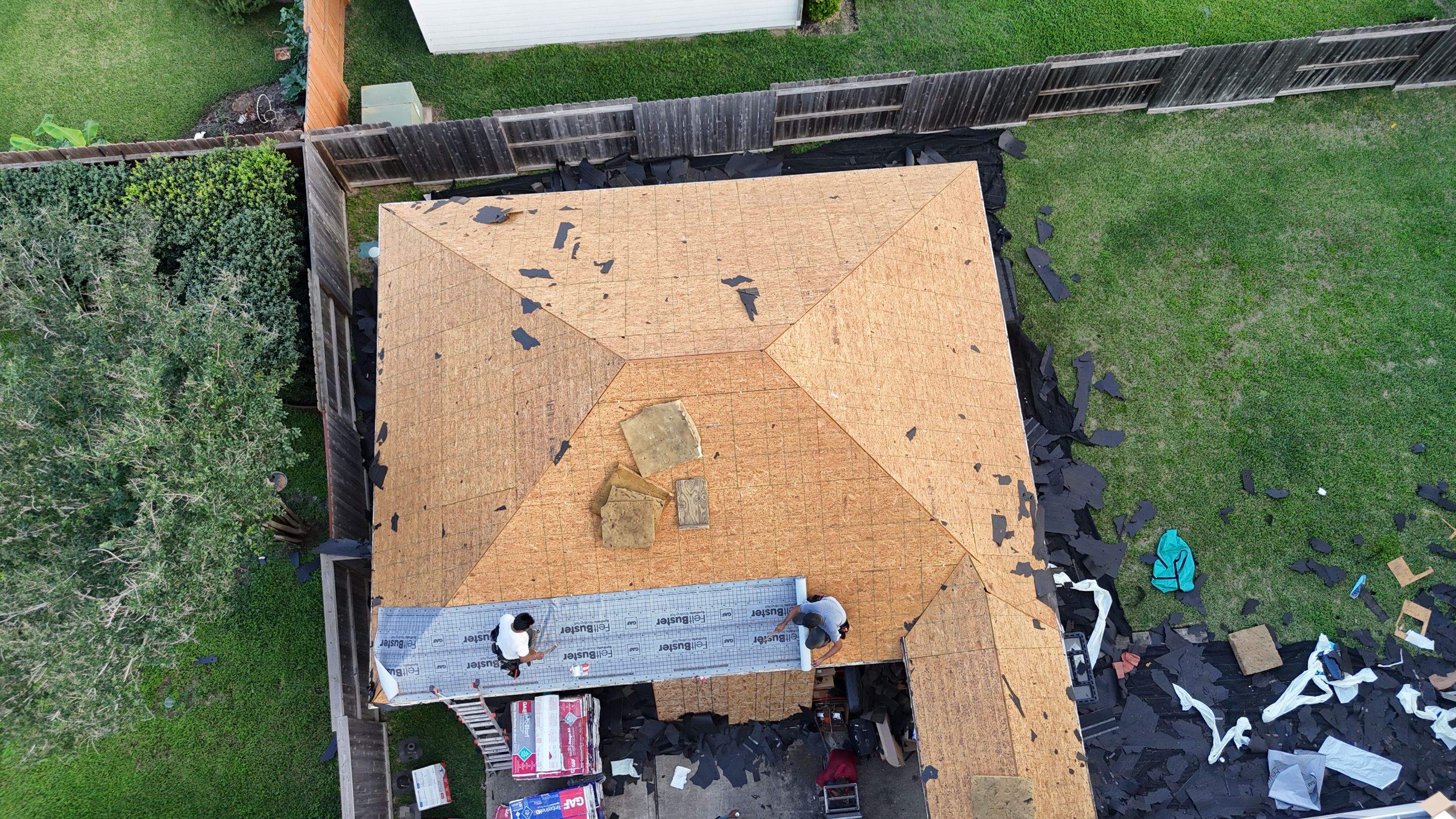 Residential Roof Replacement in Cypress, TX by One Legacy United