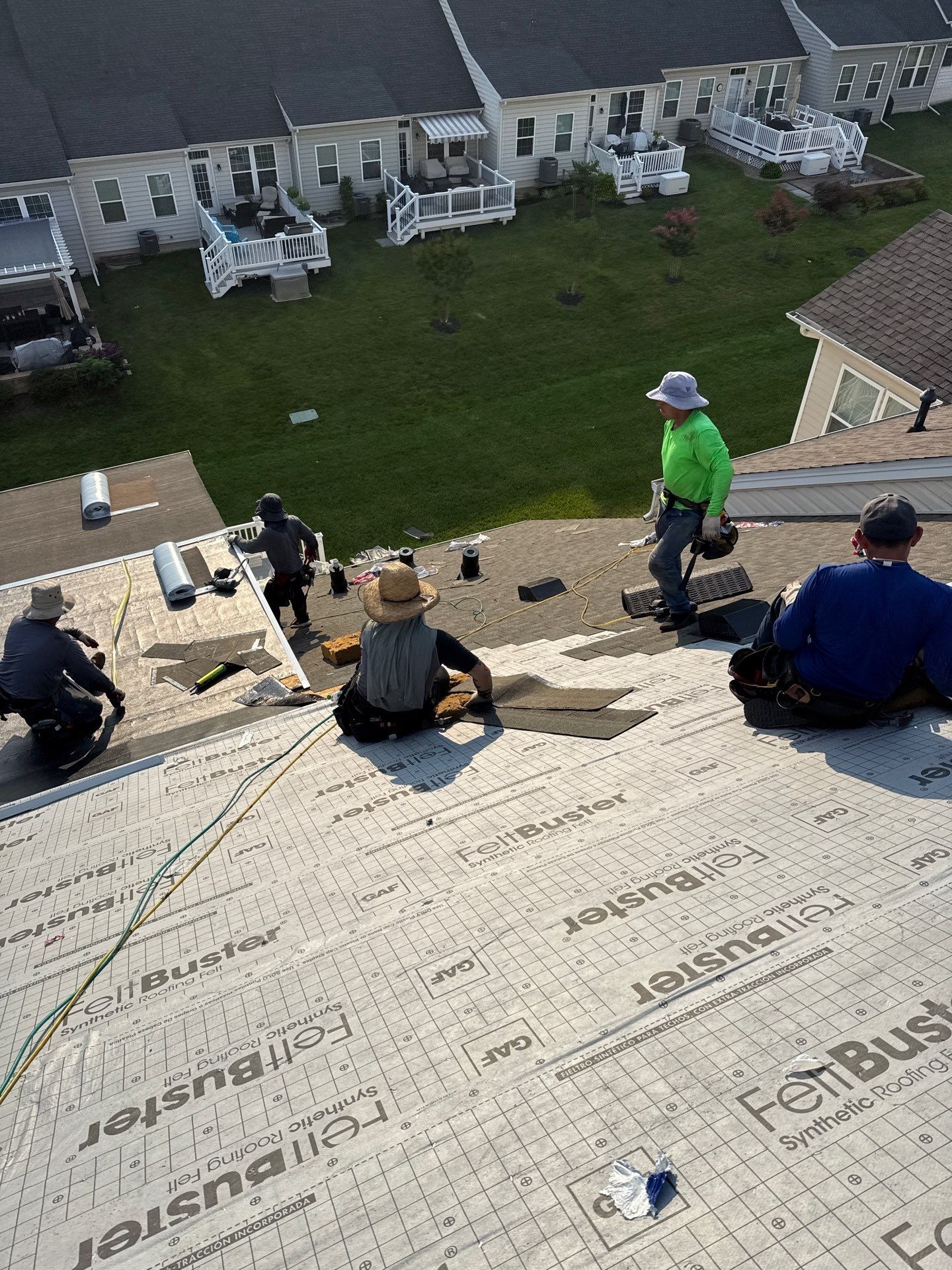 Residential Roofing Installation using GAF Timberline HDZ by Matter Roofing & Construction
