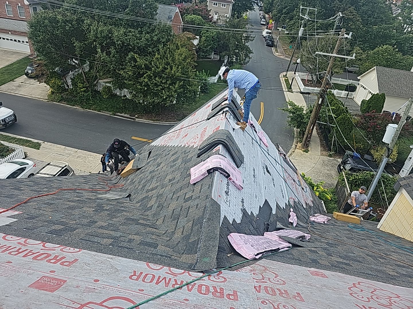 Residential Roofing Installation using Shingles  by Real1Construction