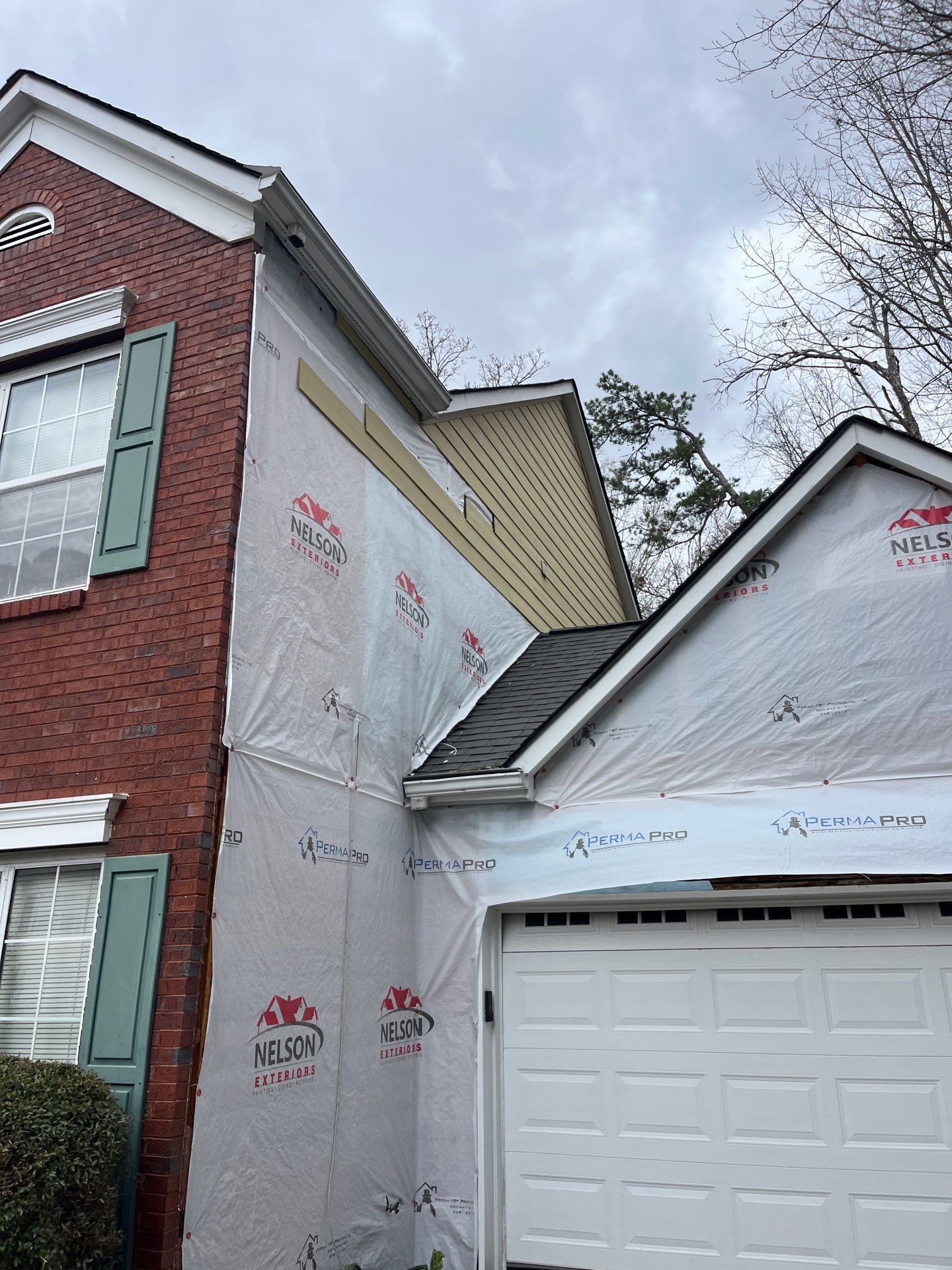 Siding and Rotten Wood Replacement, Deck Stain, and Exterior Painting in Kennesaw, GA by Nelson Exteriors