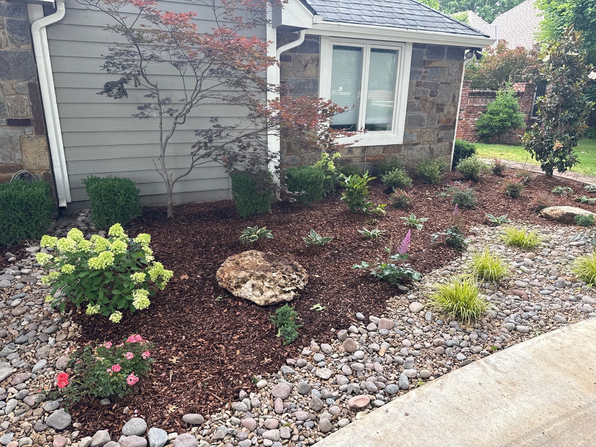 Project in Tulsa by Greenscapes Outdoor