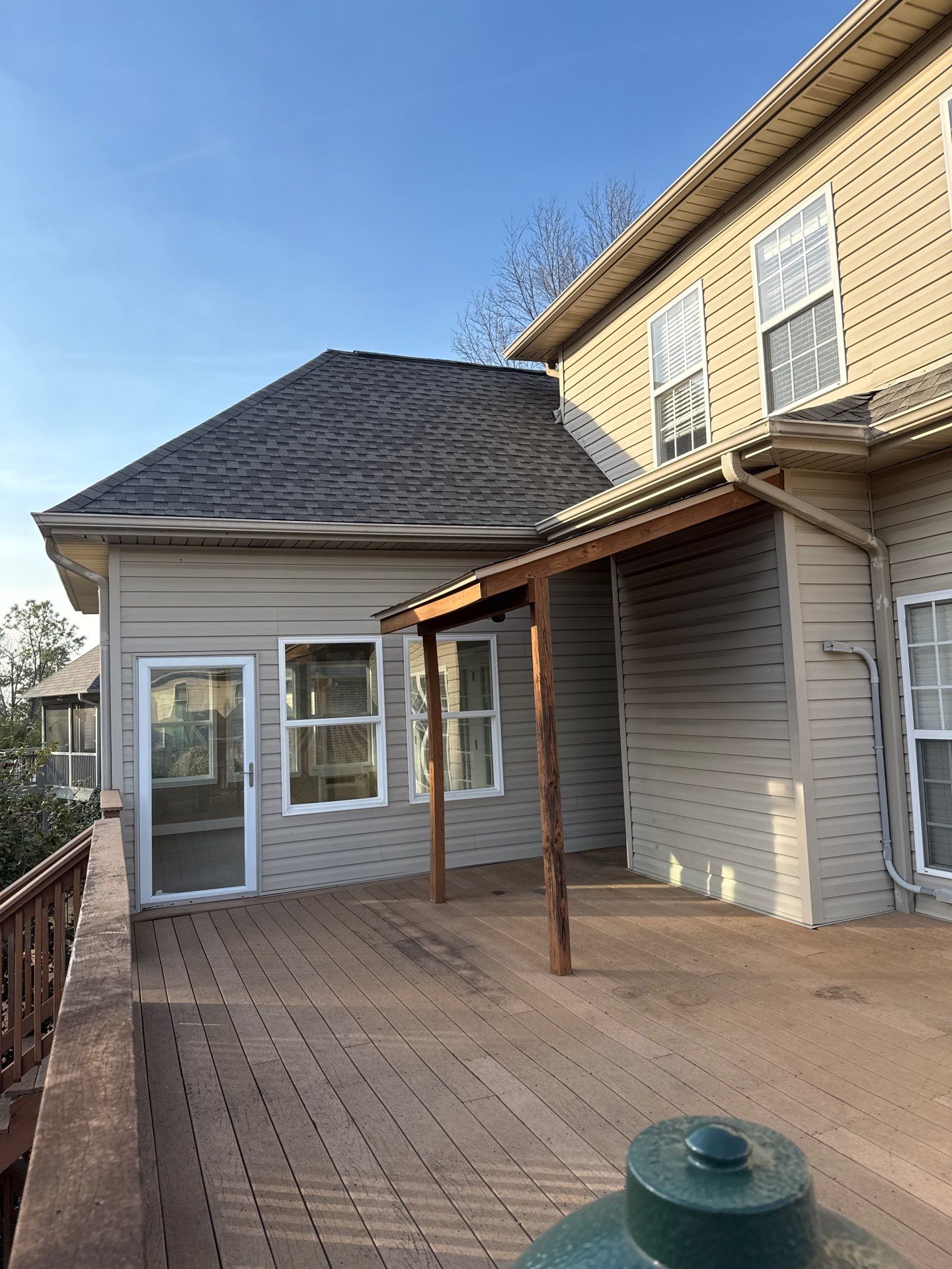 Roof Replacement in Alabaster (Weathered Wood) by The Roofing Dudes