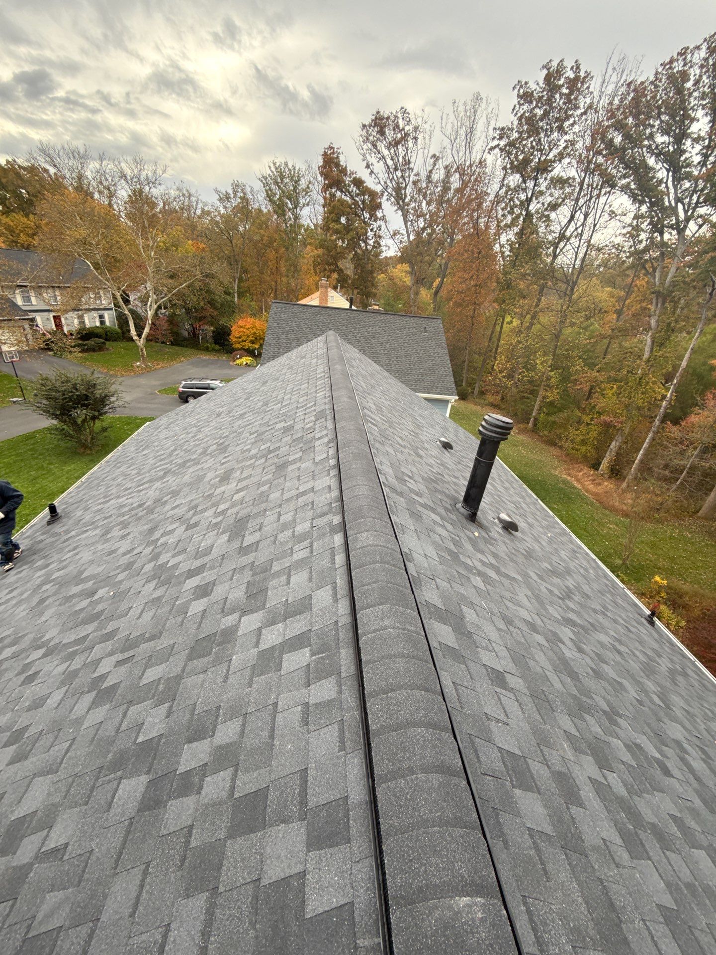 Alexandria :Residential Roof Replacement with CertainTeed Landmark Pro in Max Def Moire Black  by RM Banning, Inc.