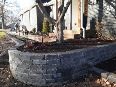 Entire Home Landscape and Retaining Walls