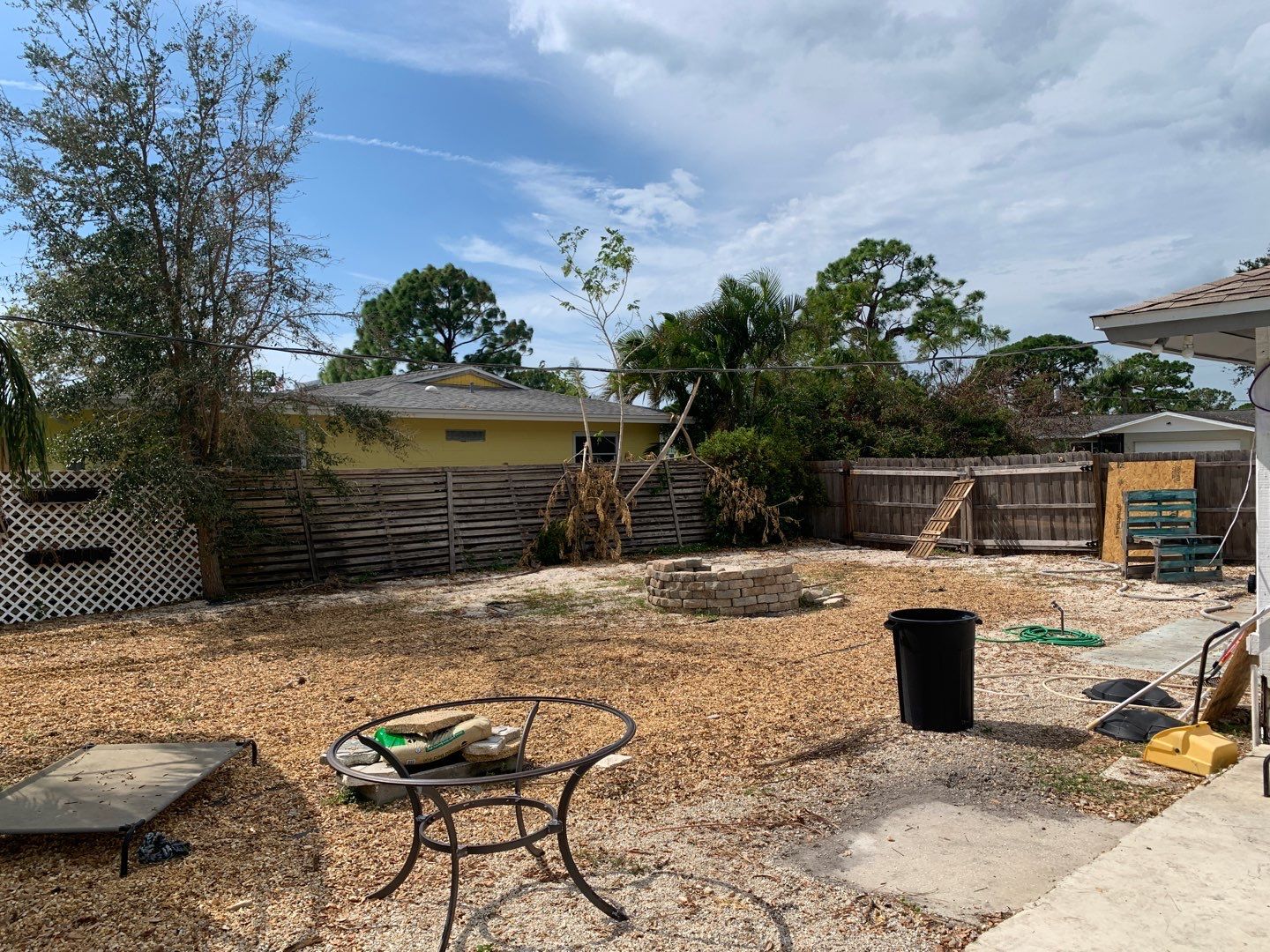 Wood Fence Installation using Horizontal Shadowbox Wood Privacy Fence by Asap fence and gates, LLC
