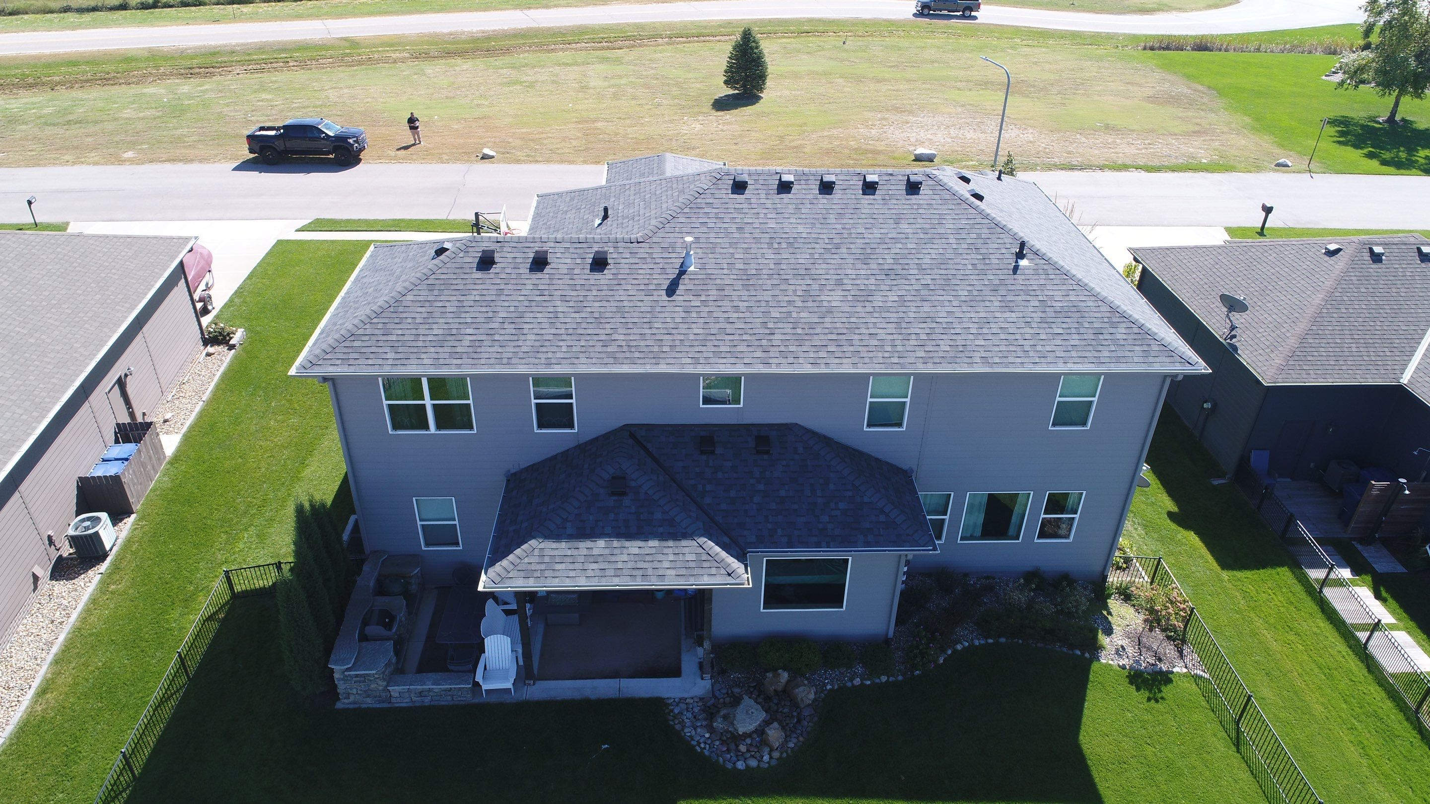 Residential Roofing Installation using Asphalt Shingles by Lightning Exteriors