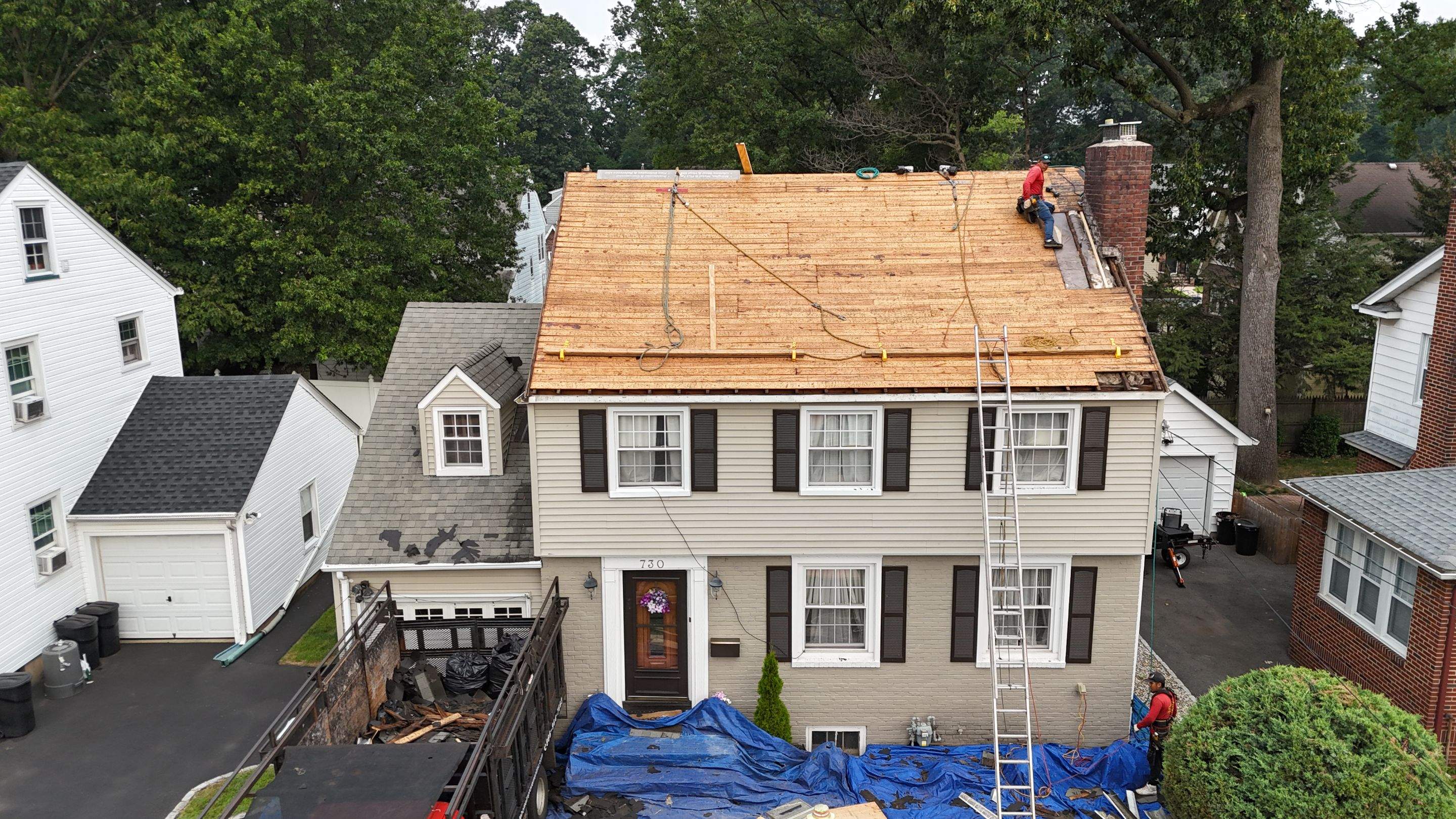 Roof Project in Union, NJ by All State Home Improvement Inc.