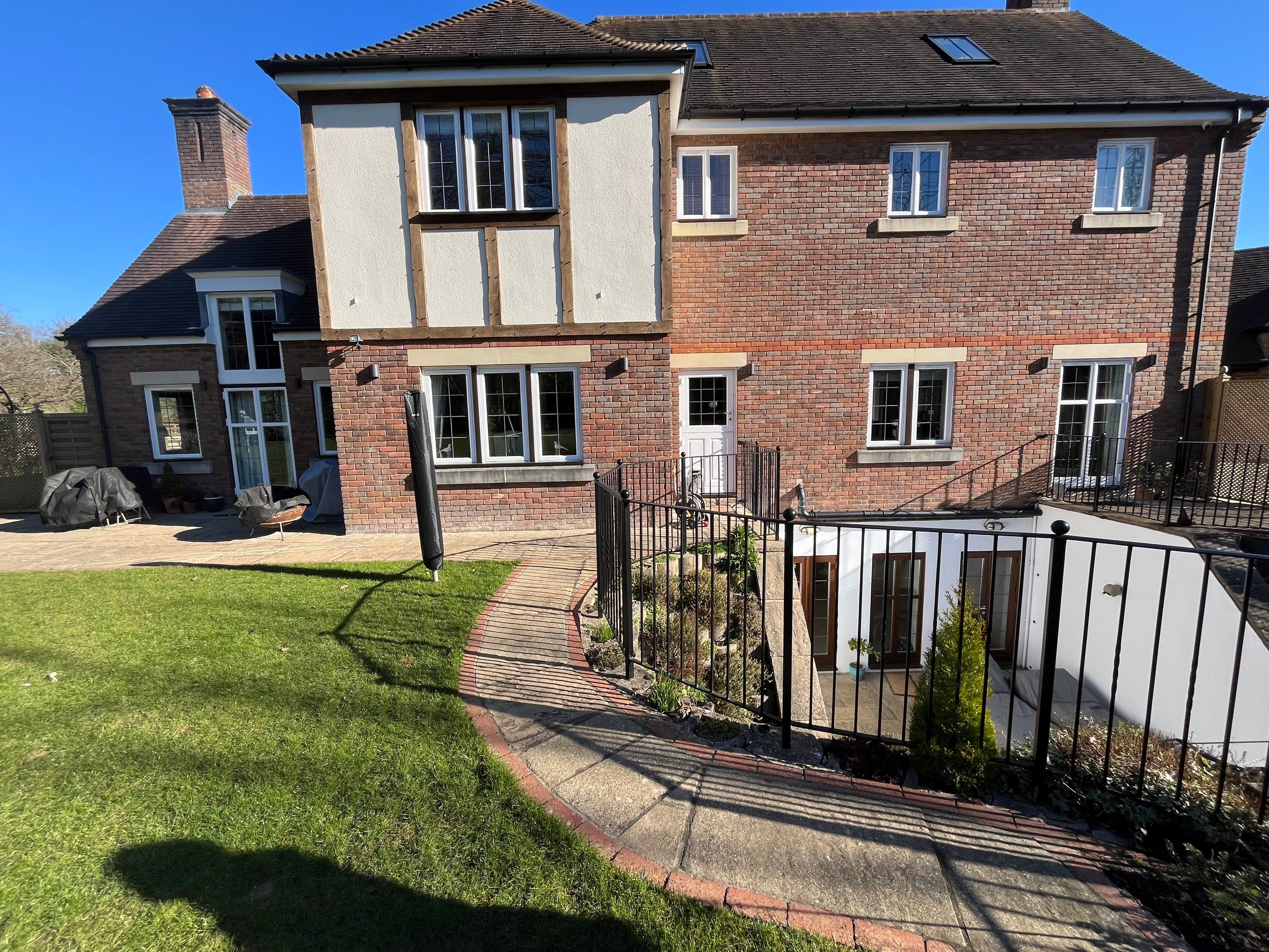 Roof Clean - Patio Clean using 18inch Whirlaway FSC by Ges Exterior Cleaning ltd