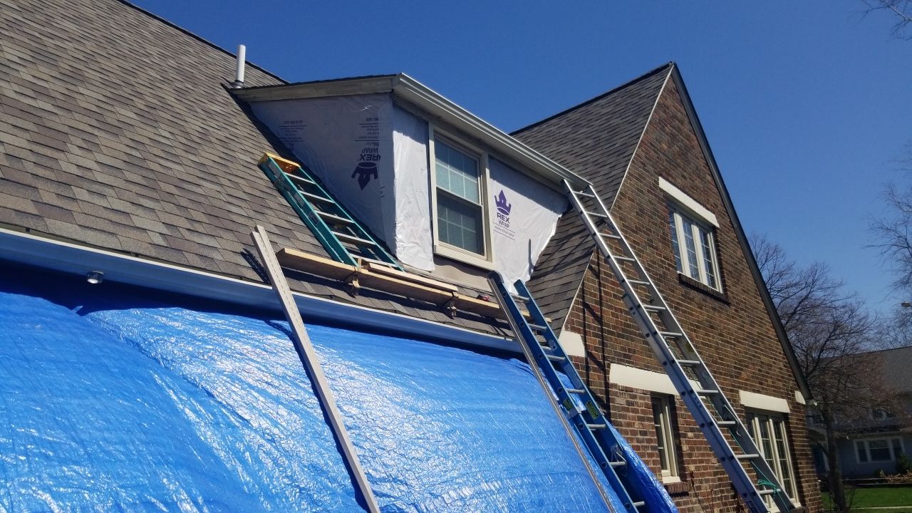 Residential Roofing Installation using Owens Corning inFlow Vent by Absolute Roofing and Construction