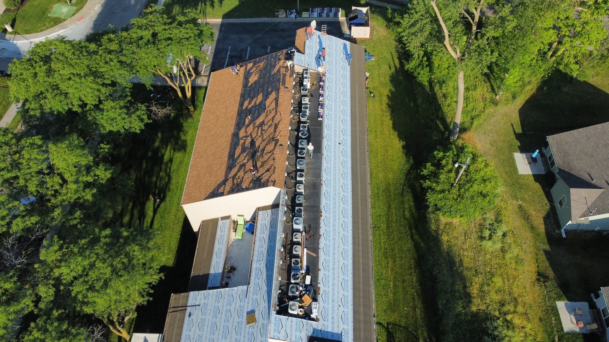 Lightning Commercial Restoration using Tamko Titan by Lightning Exteriors