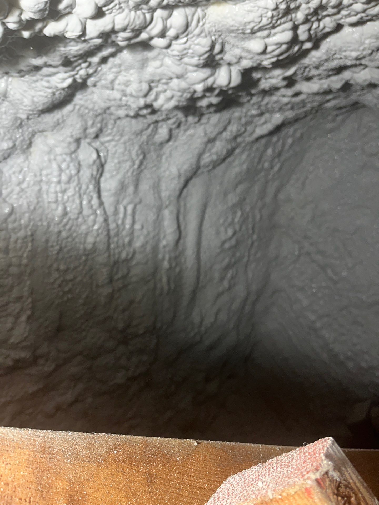 Attic Insulation using open cell spray foam by NYS Foam & Energy