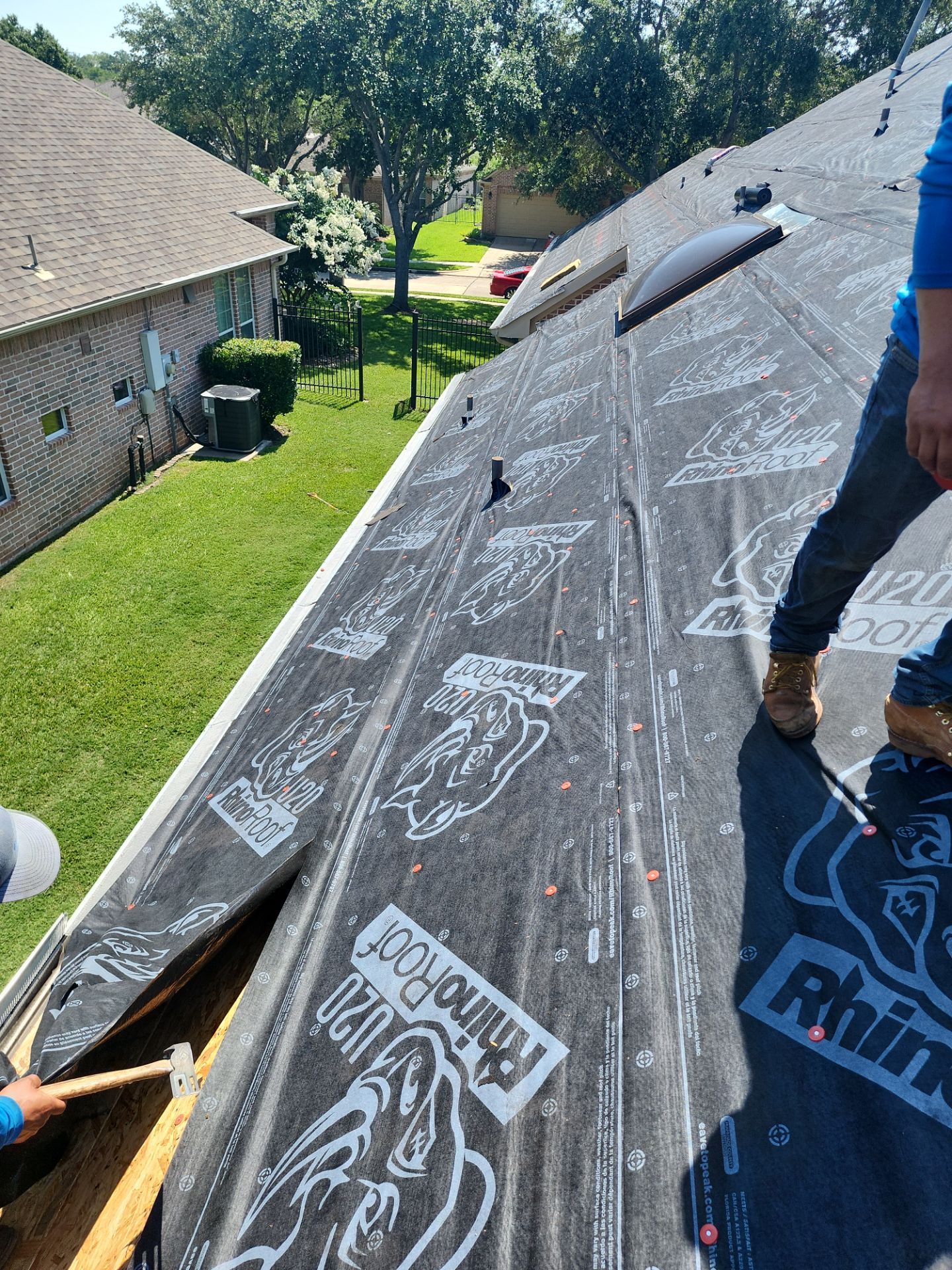 Residential Roofing Repair using Owen's Corning Duration (Lifetime) Shingles by Roof Repair Company