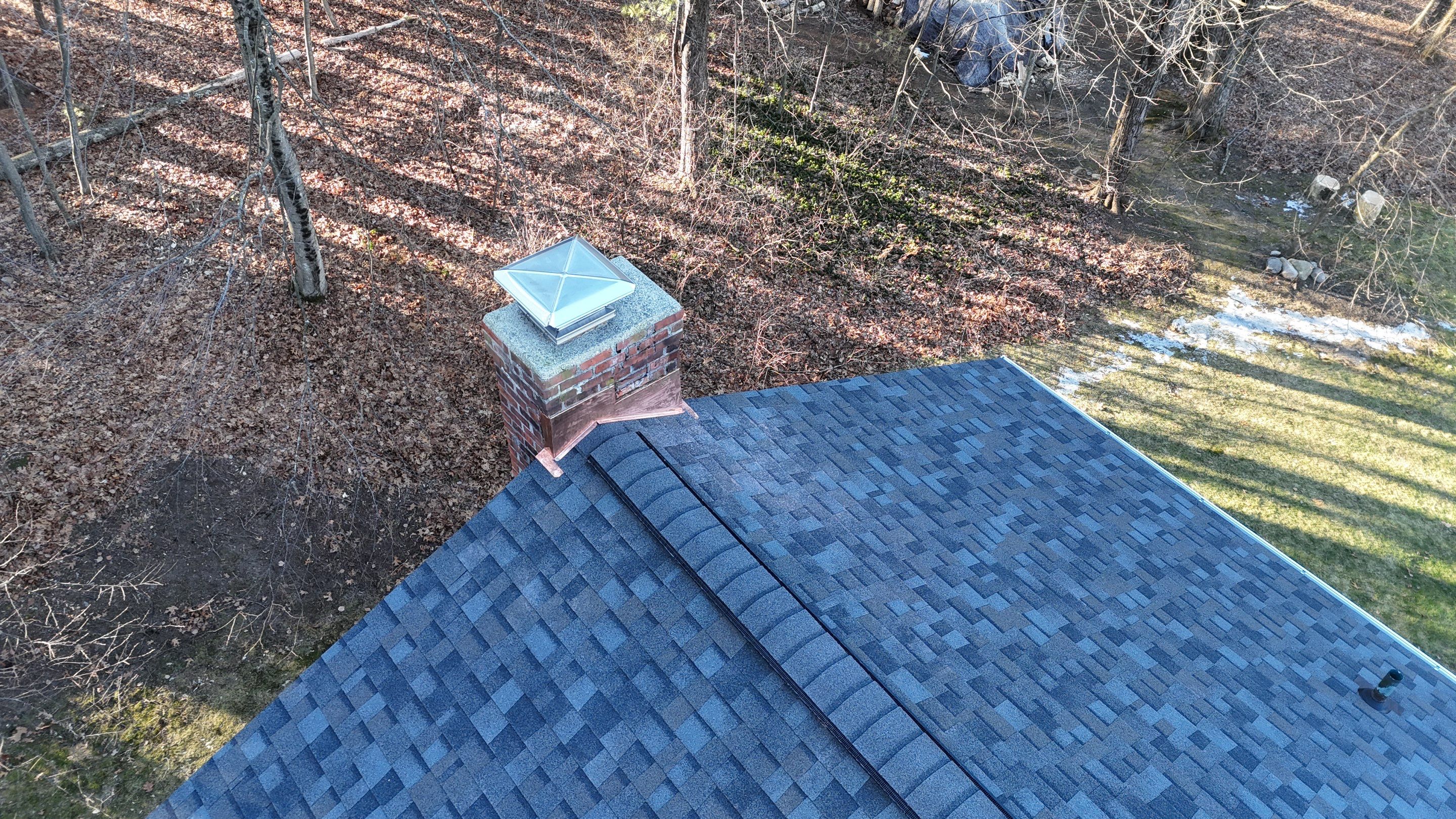 Owens Corning Duration: Williamsburg Gray in Collinsville, Connecticut by Golden Shield Roofing