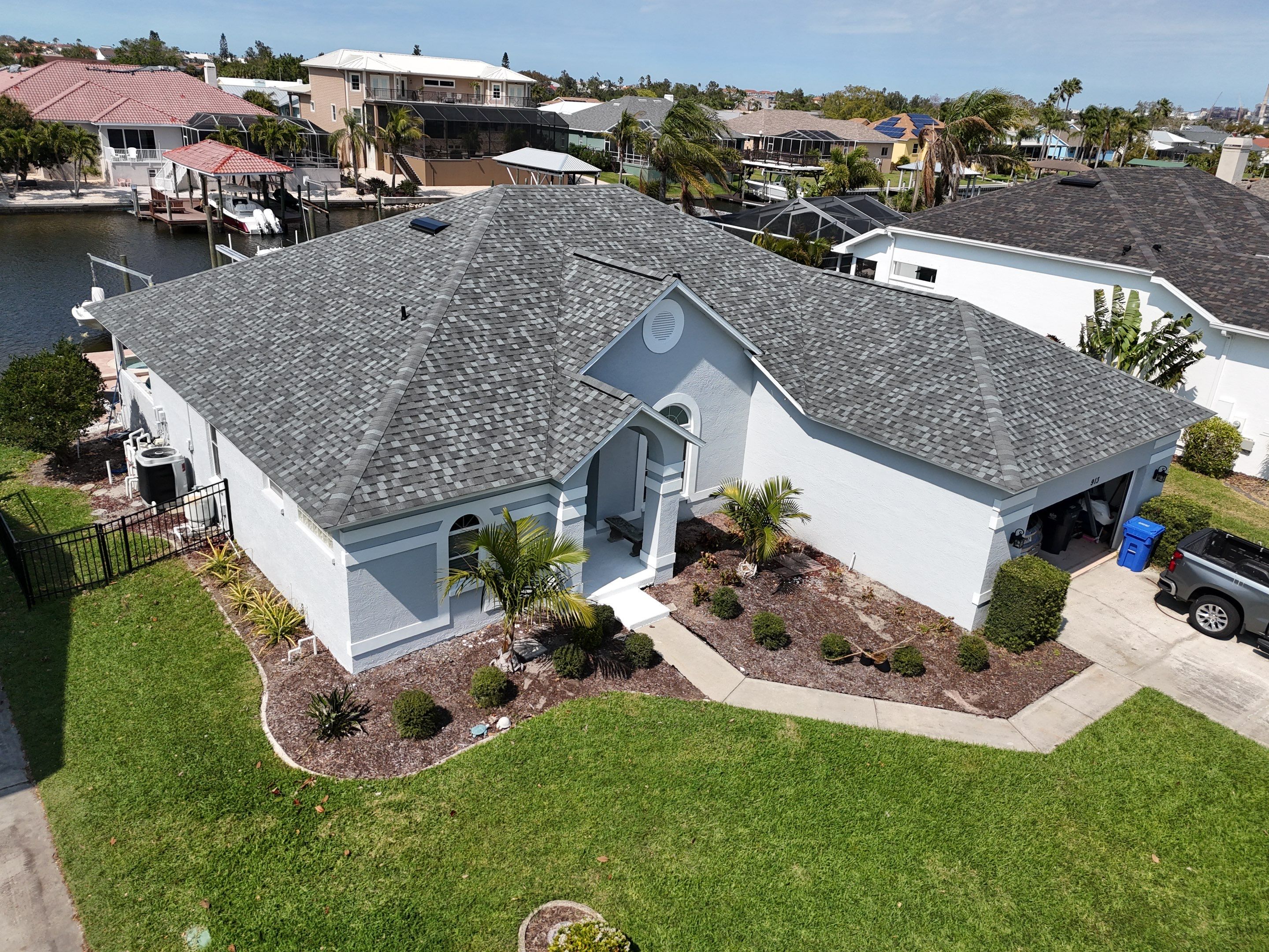 Roof Replacement in Apollo Beach Fl. by Steadfast Roofing 