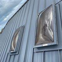 24ga 1.5" Mechanical Seam Charcoal Gray  by Total Roofing System The Metal Roof Experts