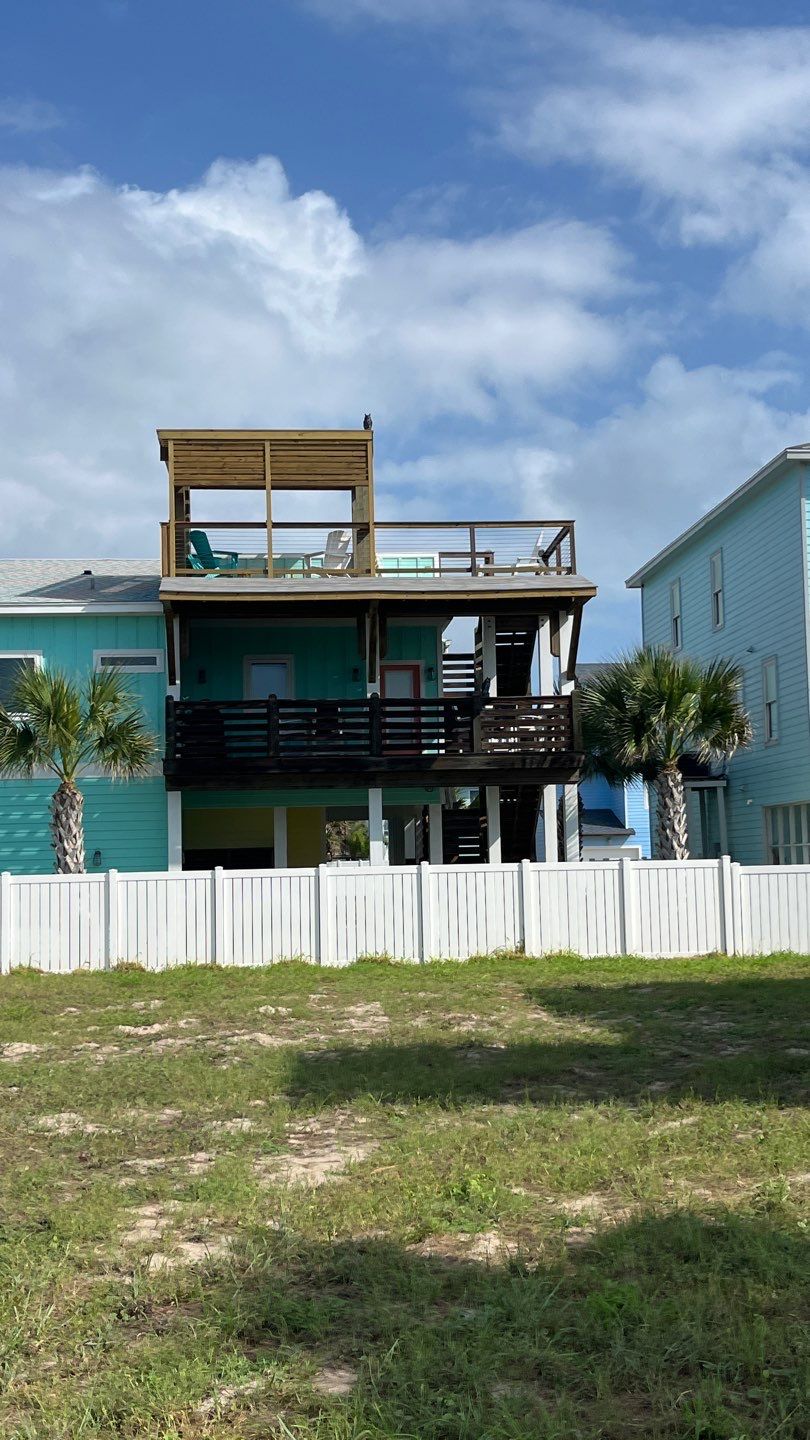 Roof Top Clubhouse on the Beach by Bayfront Roofing and Construction