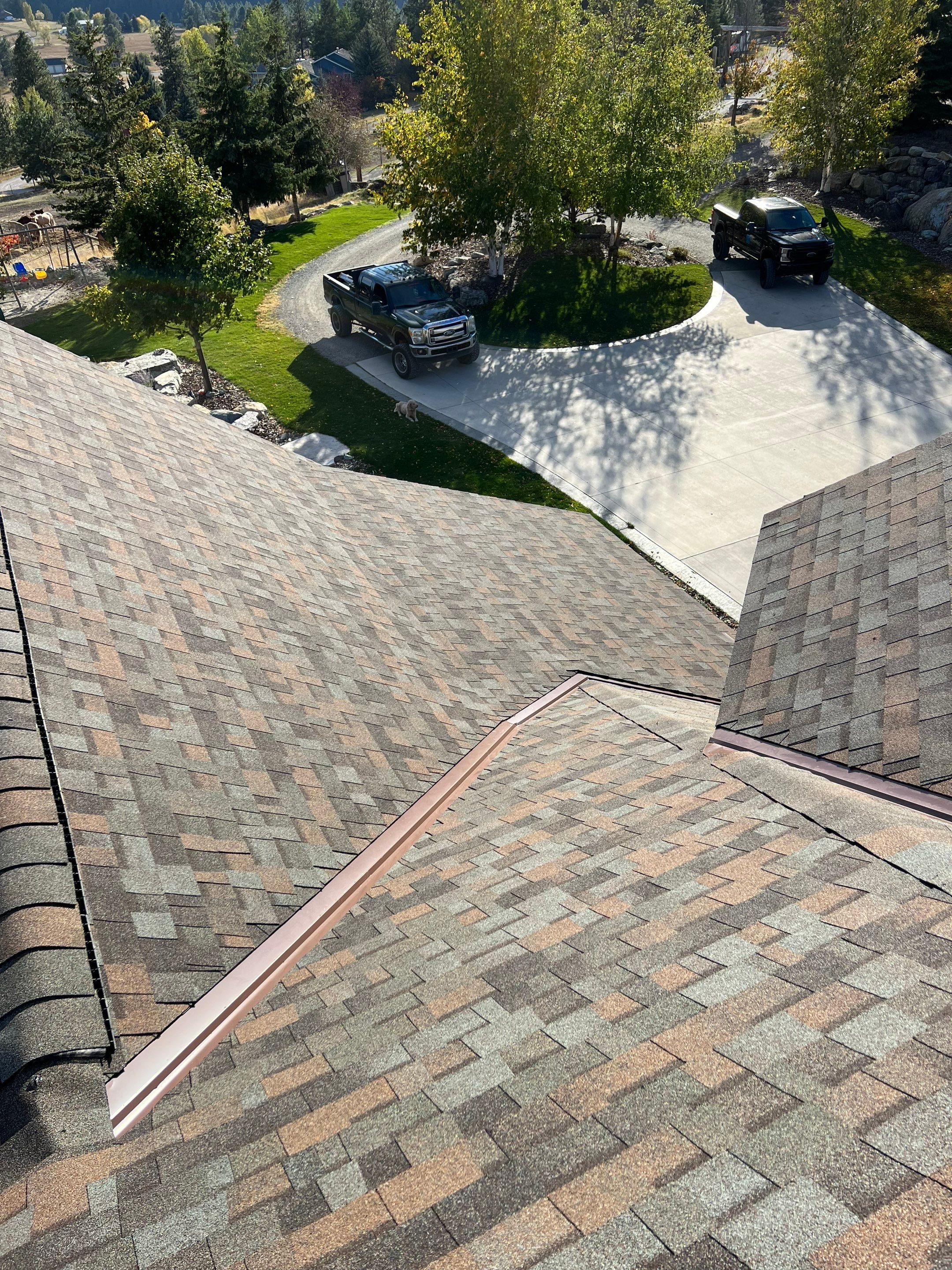 Owens Corning TruDefinition Duration - Aged Copper by Montana Roofing Solutions