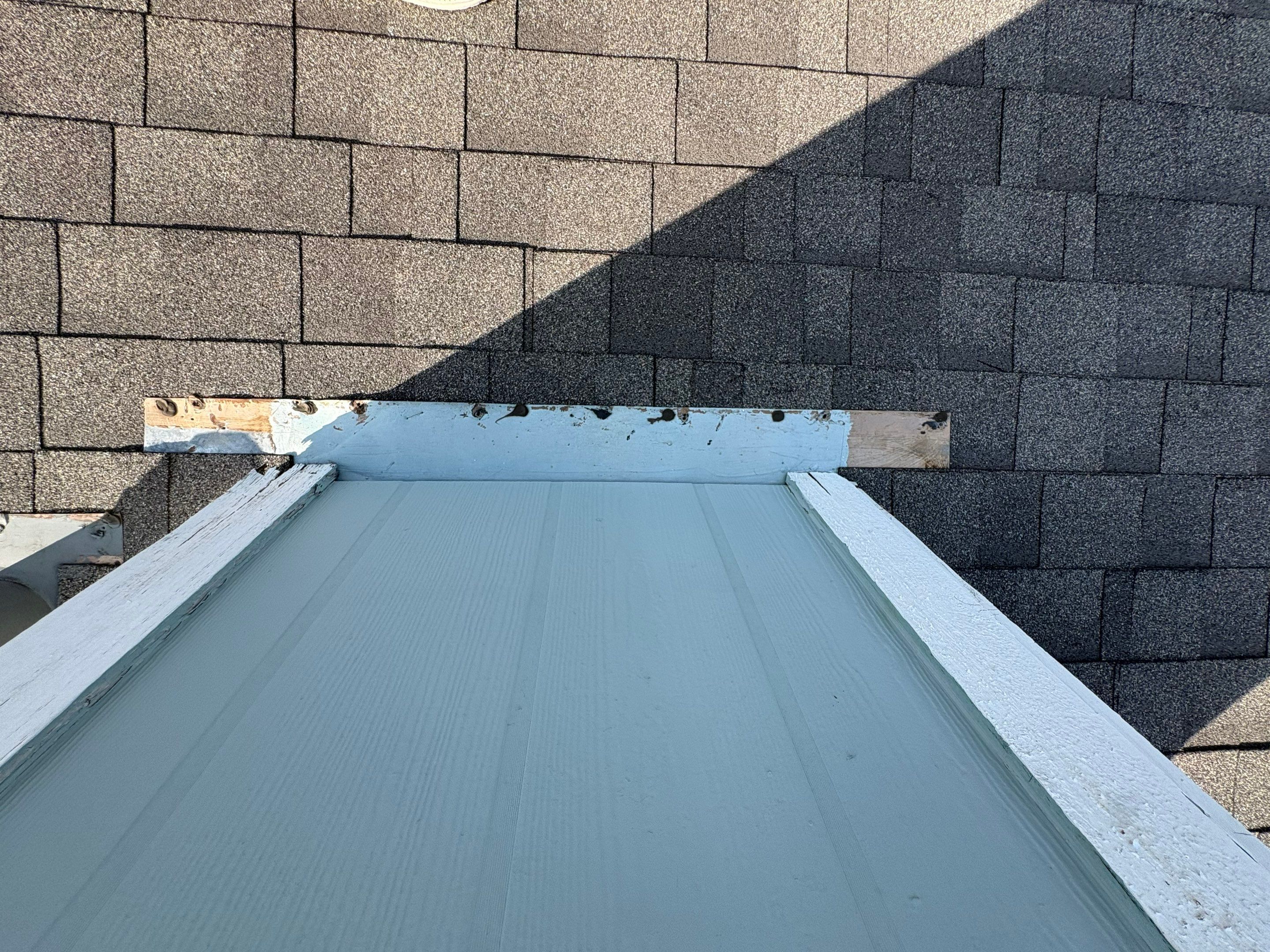 Chimney Siding Repair and New Cap Installation in Austin by DeZign Roofing & Exteriors