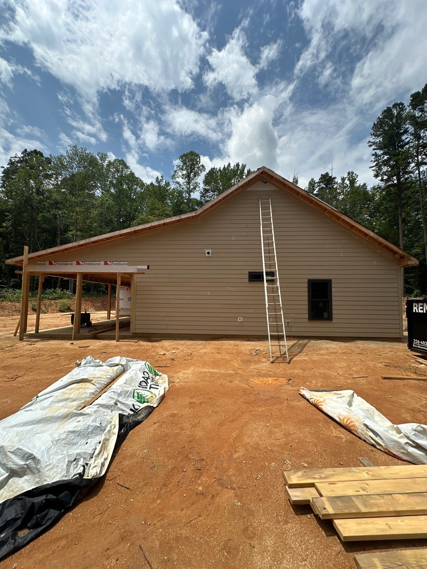 New House in Winston-Salem by Clemmons Windows & Doors
