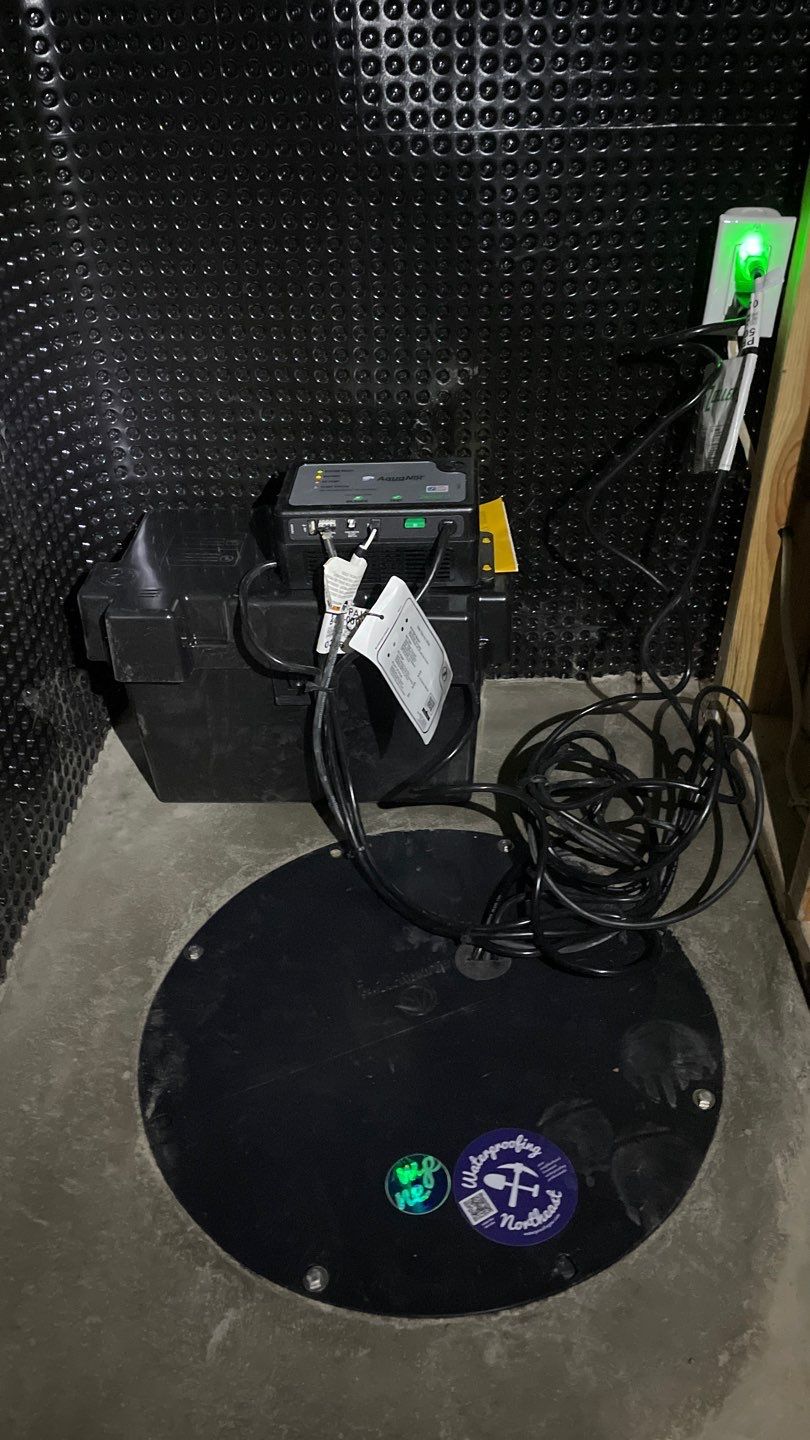 Interior Drain Tile & Foundation Crack Repair in St. Anthony, MN by Waterproofing Northeast