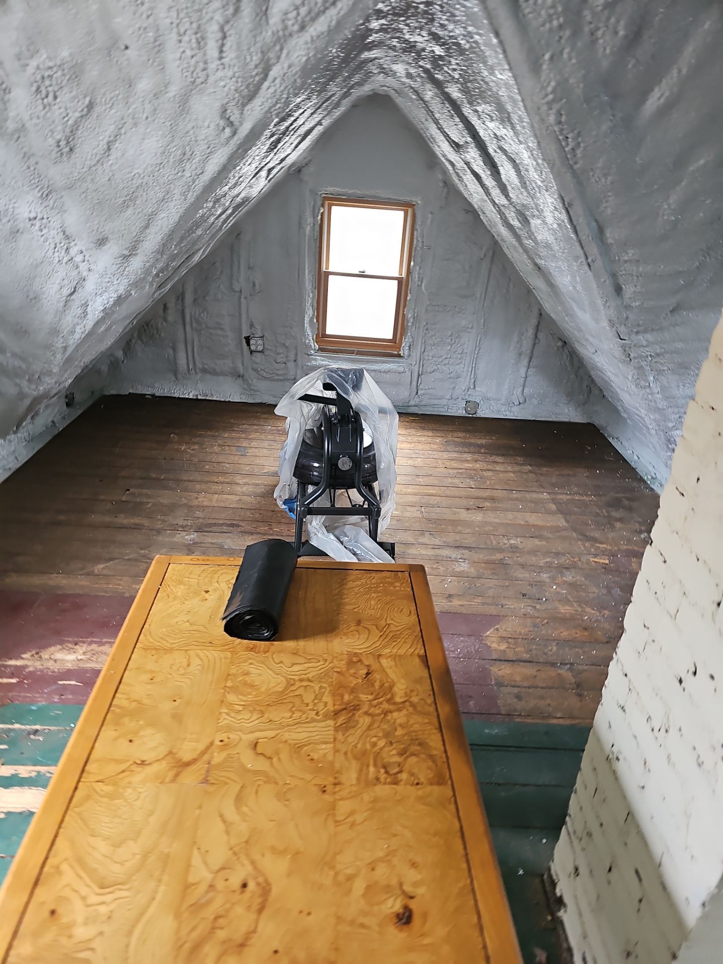 Attic and Crawlspace Retrofit by NYS Foam & Energy