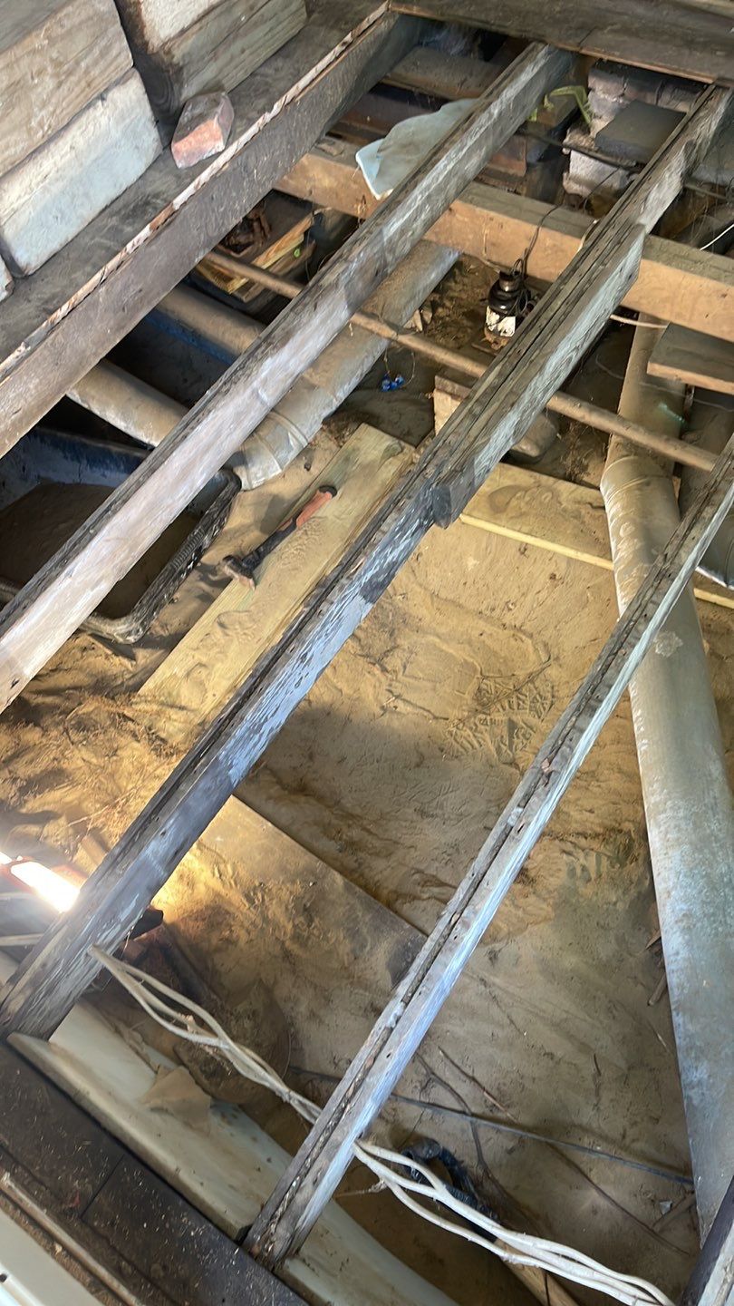 Crawl Space Structural Carpentry: Floor Joist, Beams, & Supports by Toledo Basement Repair 