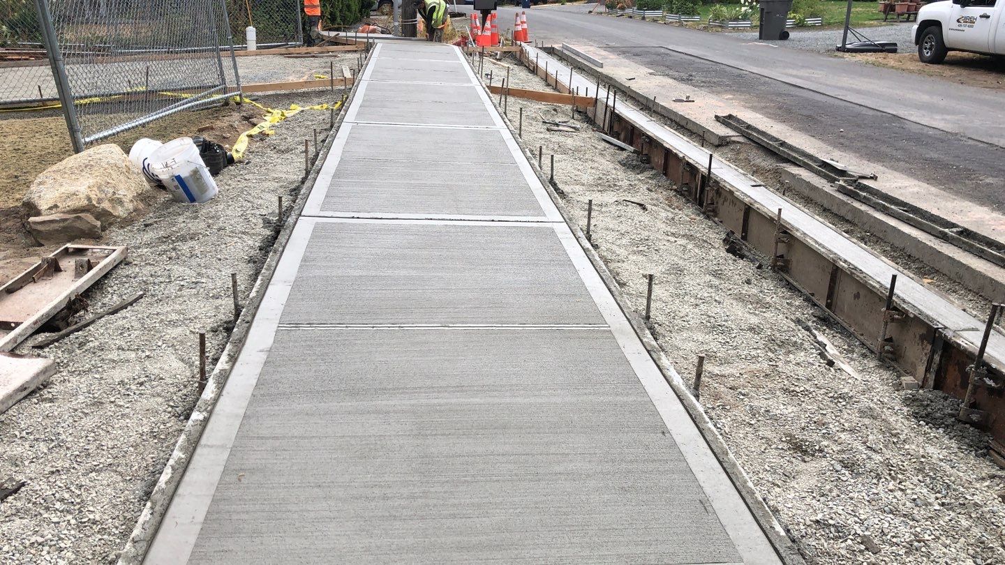 Ken | Driveway & Walkway Pour, Concrete Project by Jireh Asphalt & Concrete Inc 