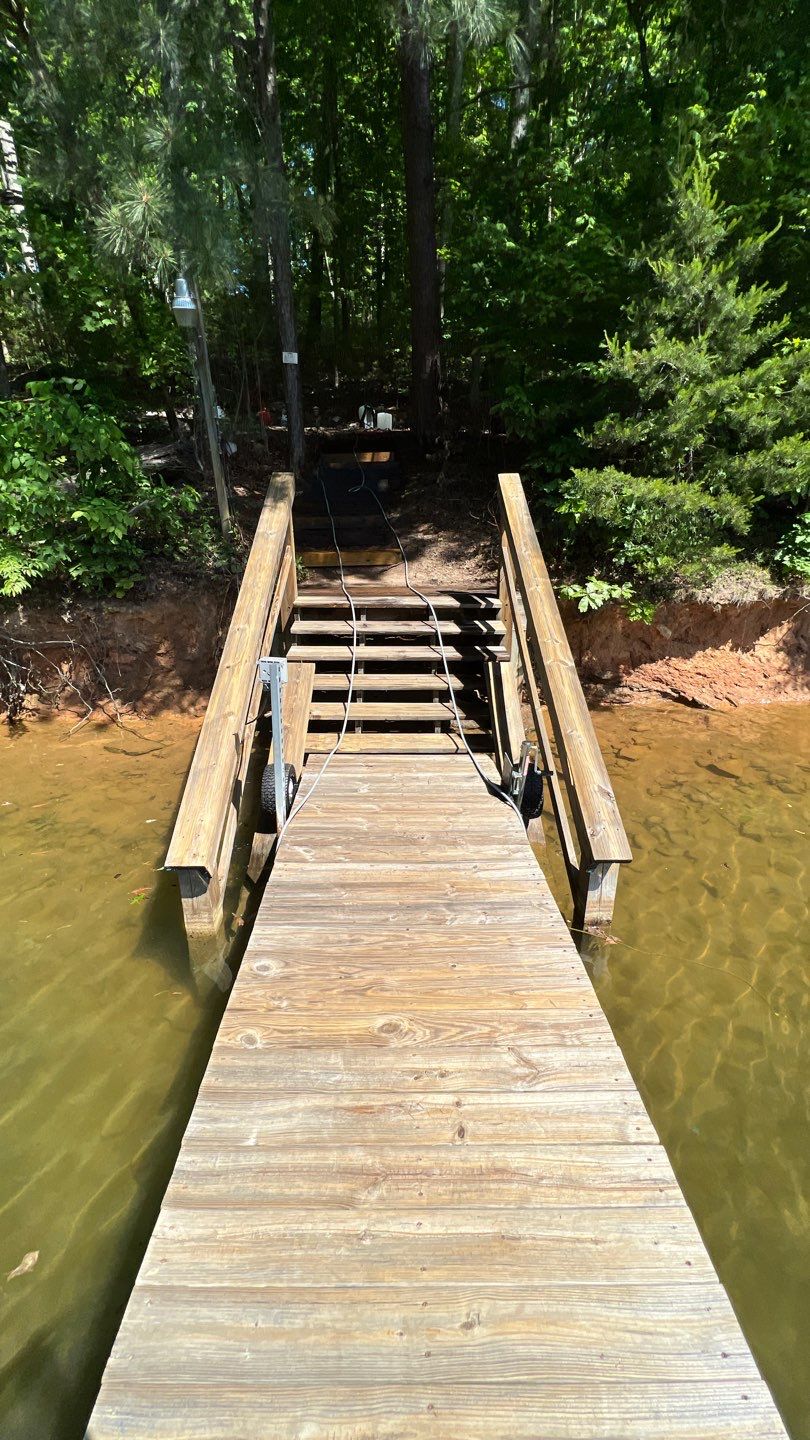 Dock using Wood Sealant by DuraSeal