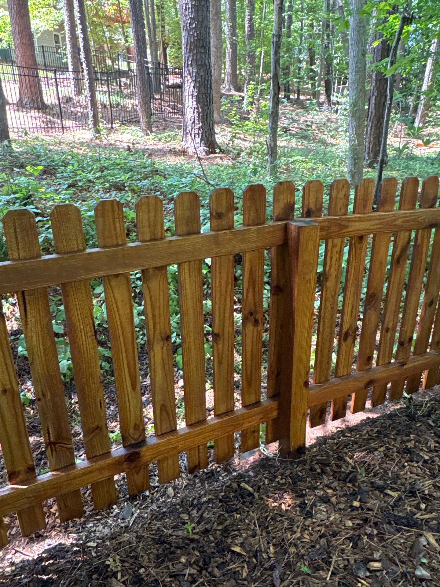 Fence using Wood Sealant by DuraSeal