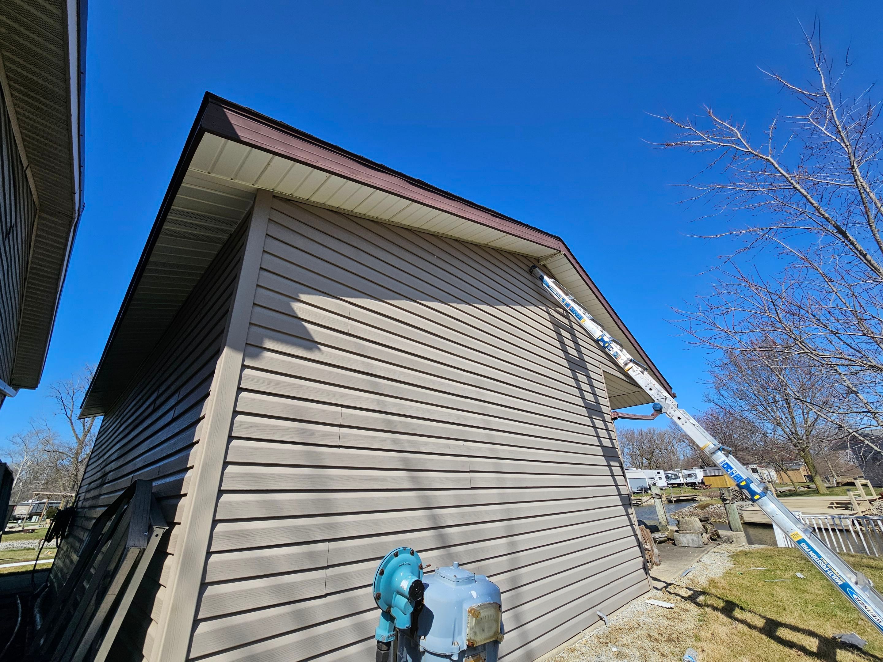 Residential Roofing Installation using Standing Seam - Burnished Slate  by Nitro Roofing and Construction