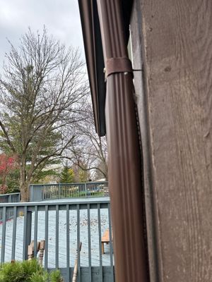 Turtle Shell gutter protection installation in Naperville, IL 60563, photograph 16